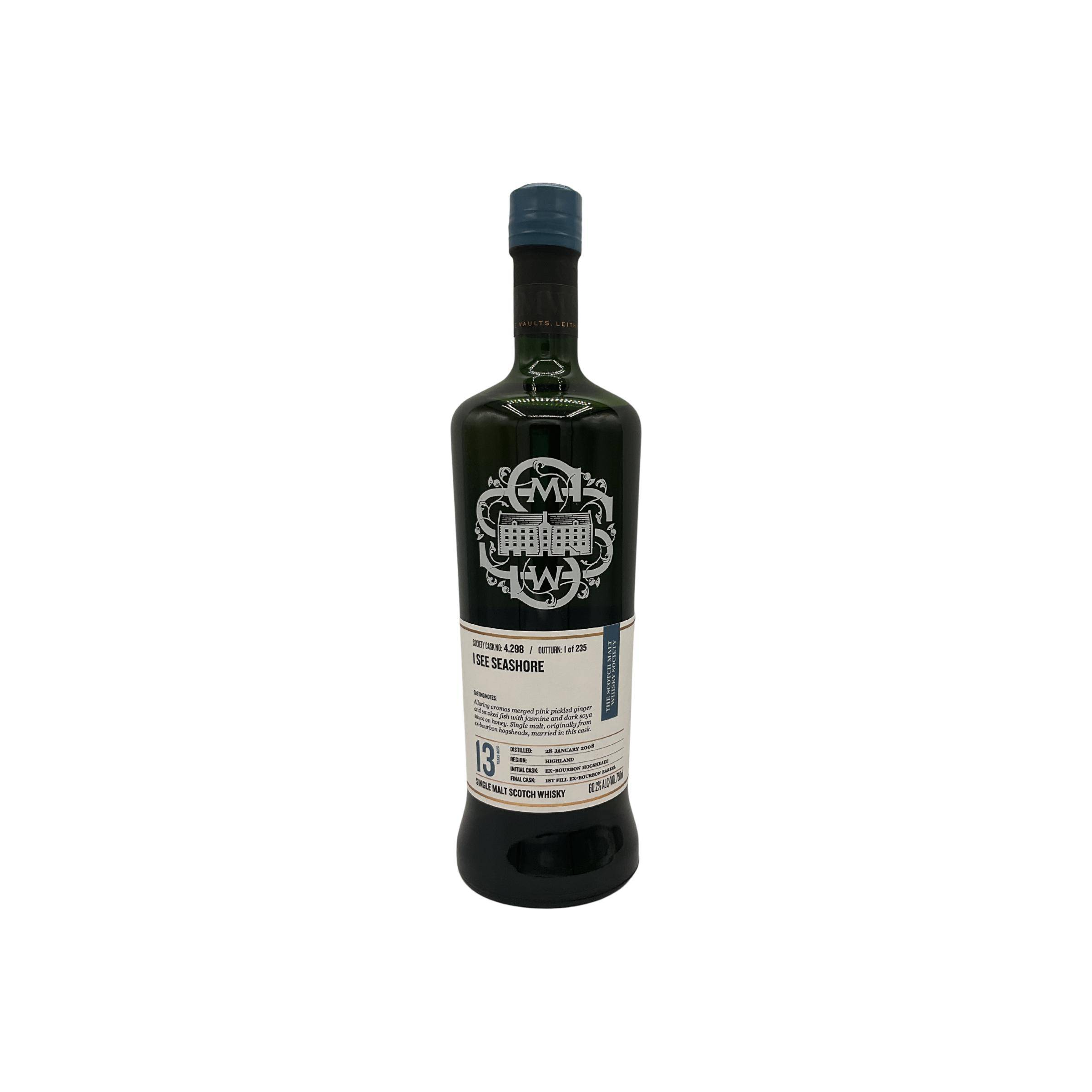 The Scotch Malt Whisky Society 2008 13 Years Single Malt Whisky