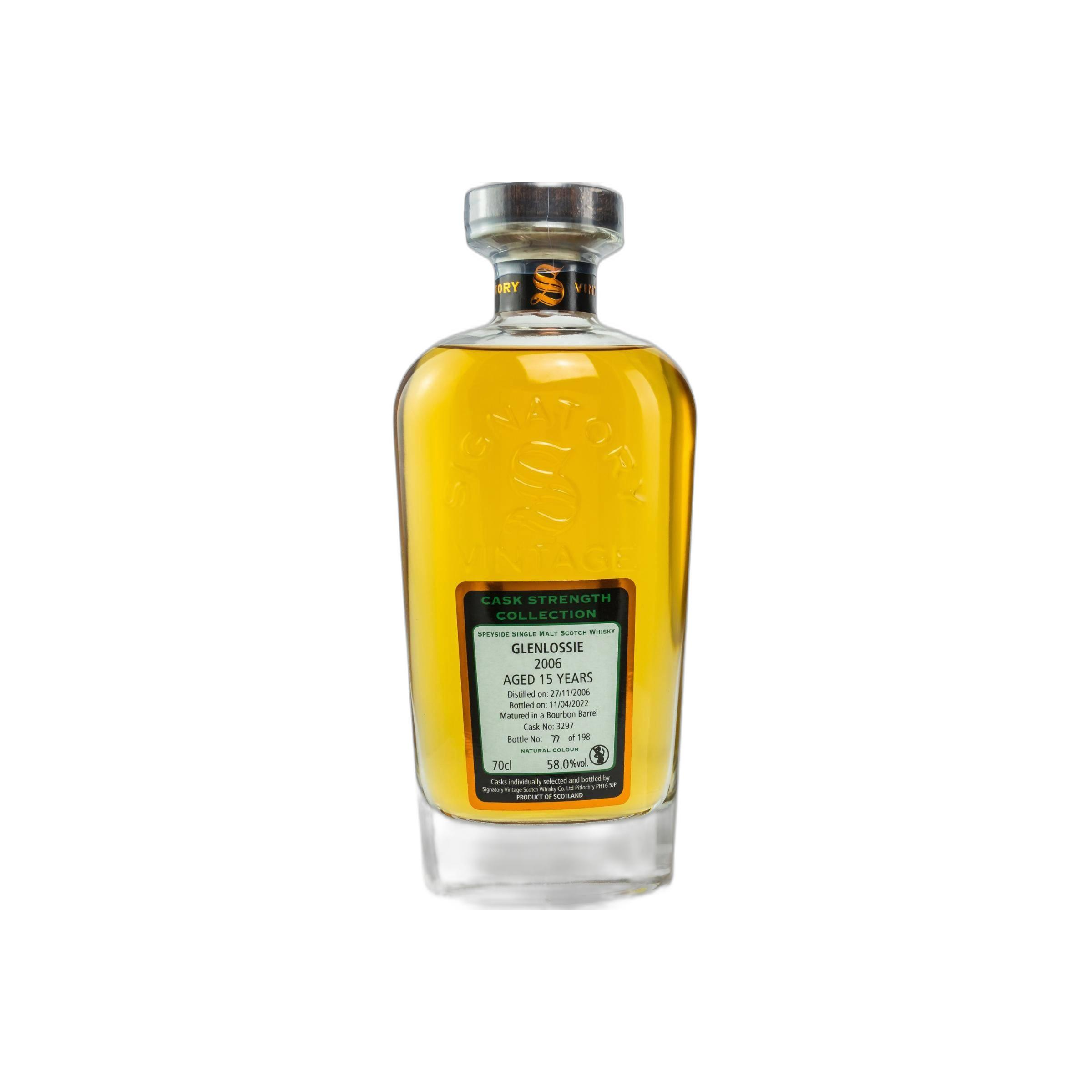 Glenlossie Cask Strength Collection 2006 15 Years Single Malt Whisky
