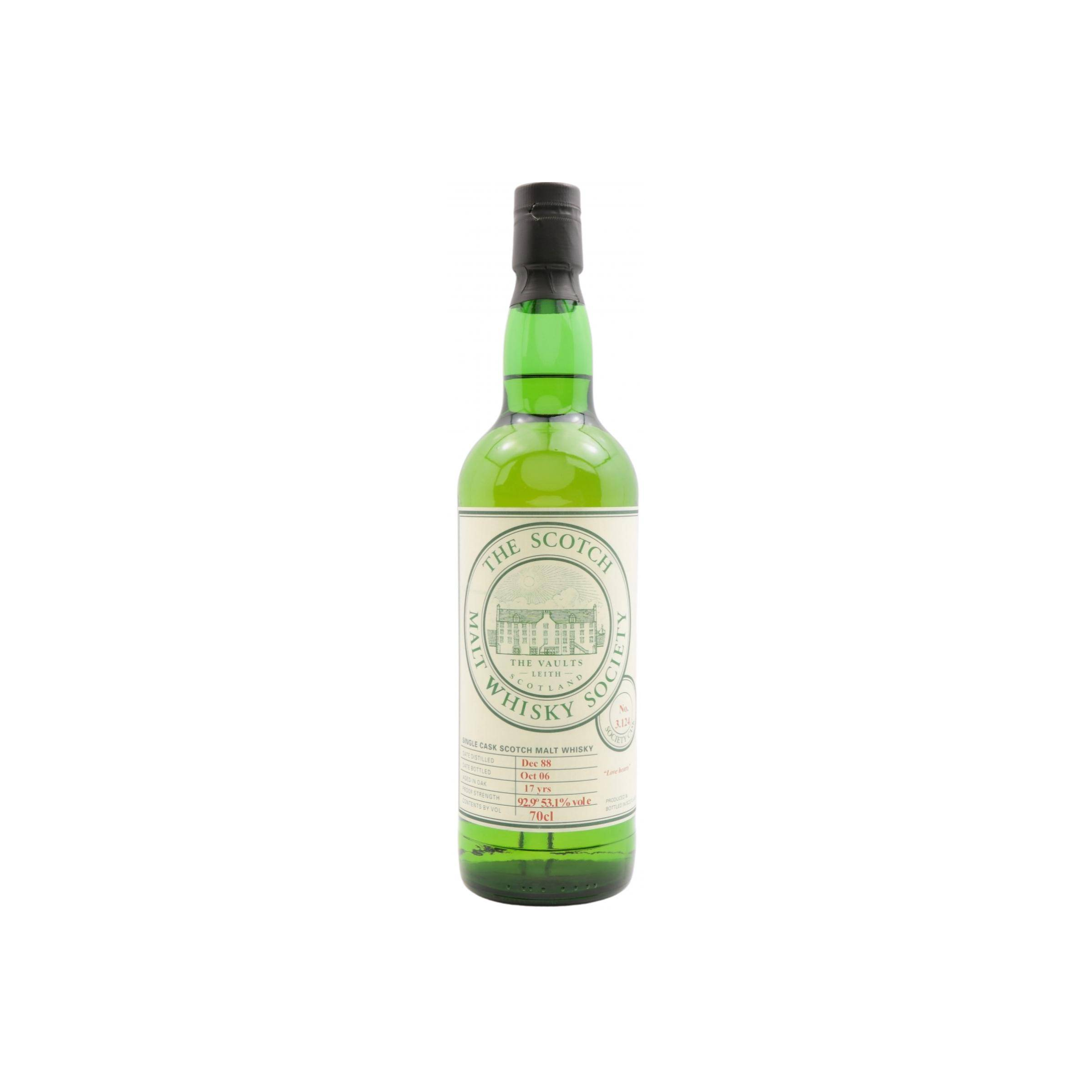 The Scotch Malt Whisky Society 1988 17 Years Single Malt Whisky