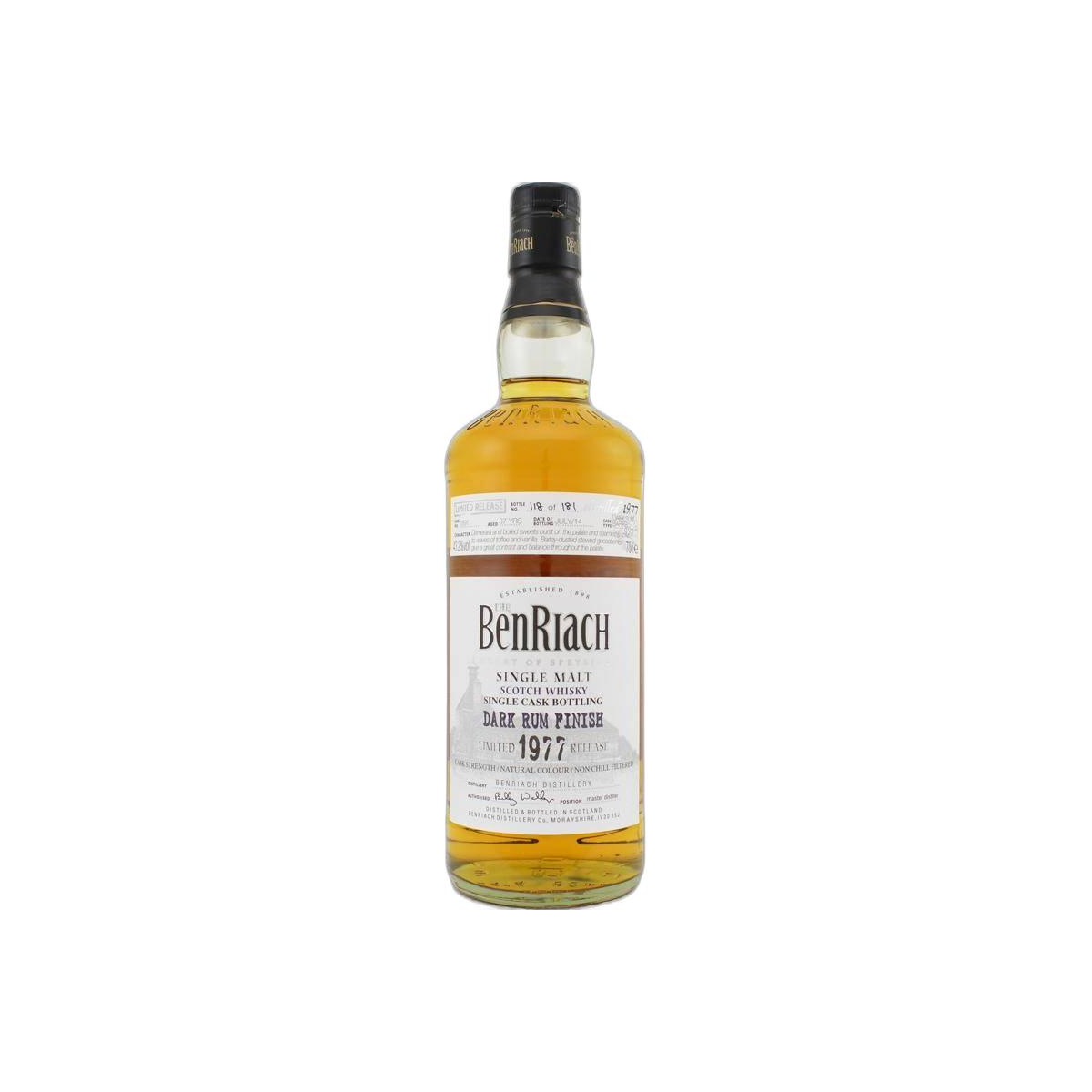 BenRiach 1977 37 Years Single Malt Whisky