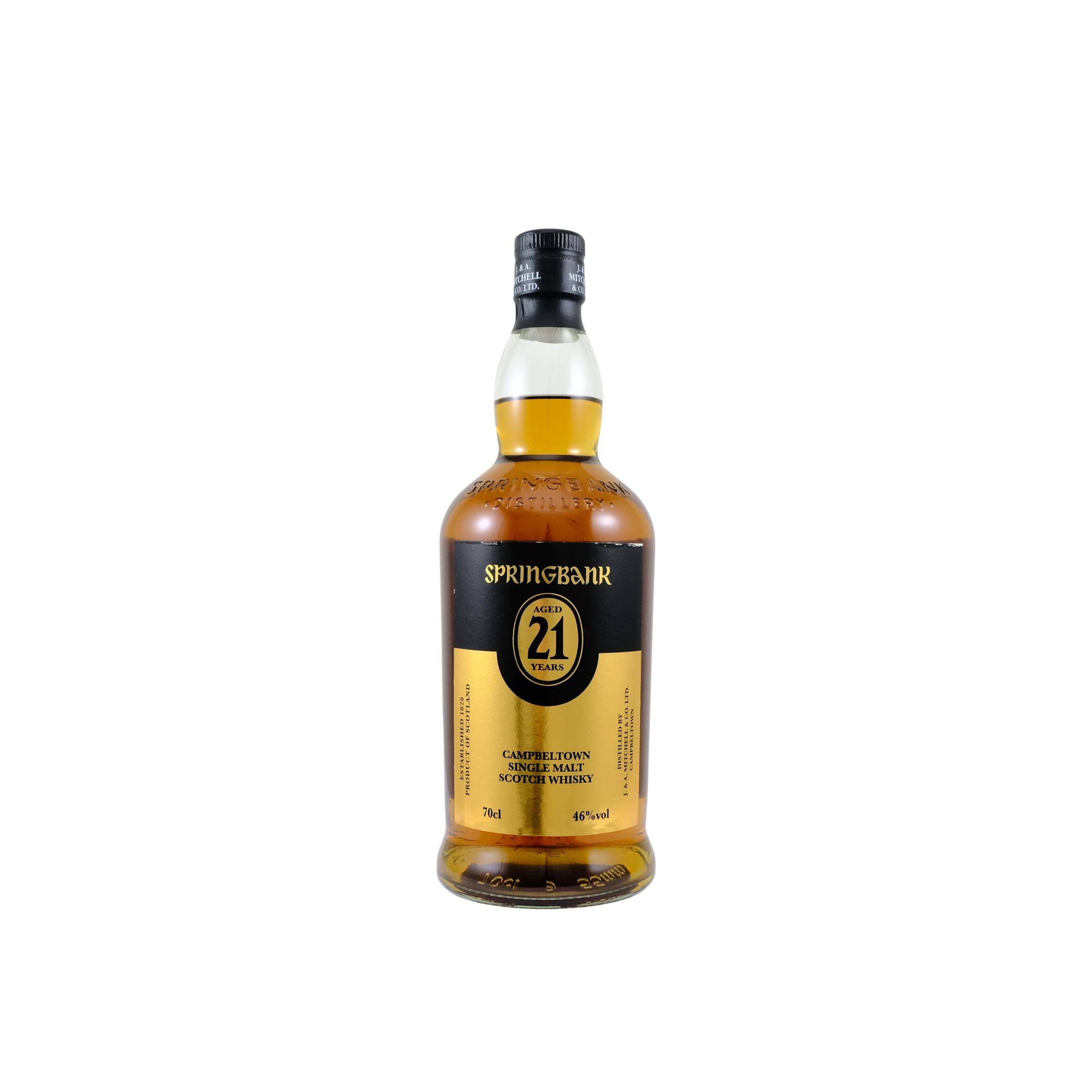 Springbank 21 Years Single Malt Whisky