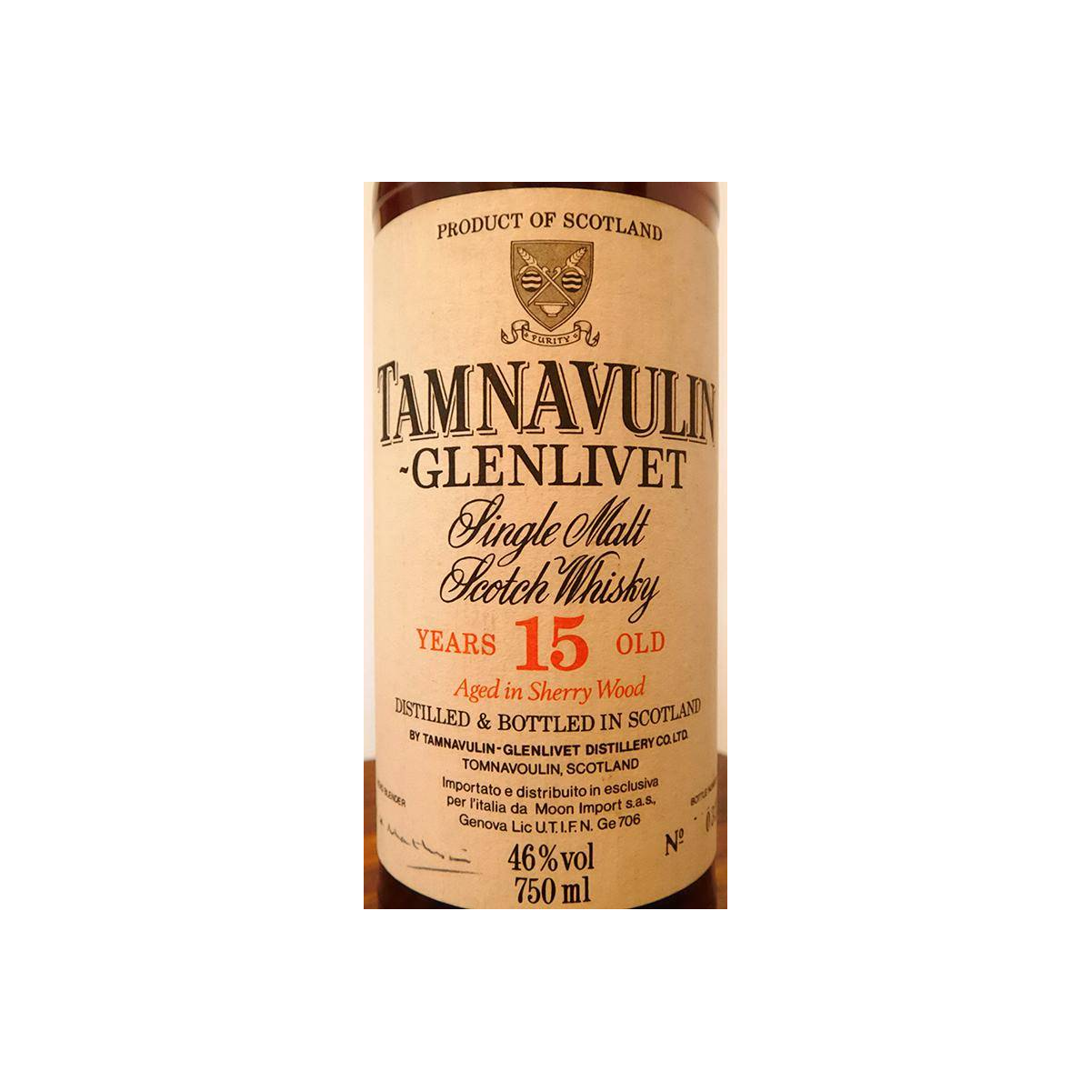 Tamnavulin 15 Years Single Malt Whisky 3