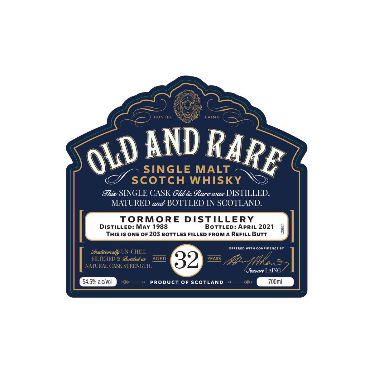 Tormore 1988 32 Years Single Malt Whisky 3