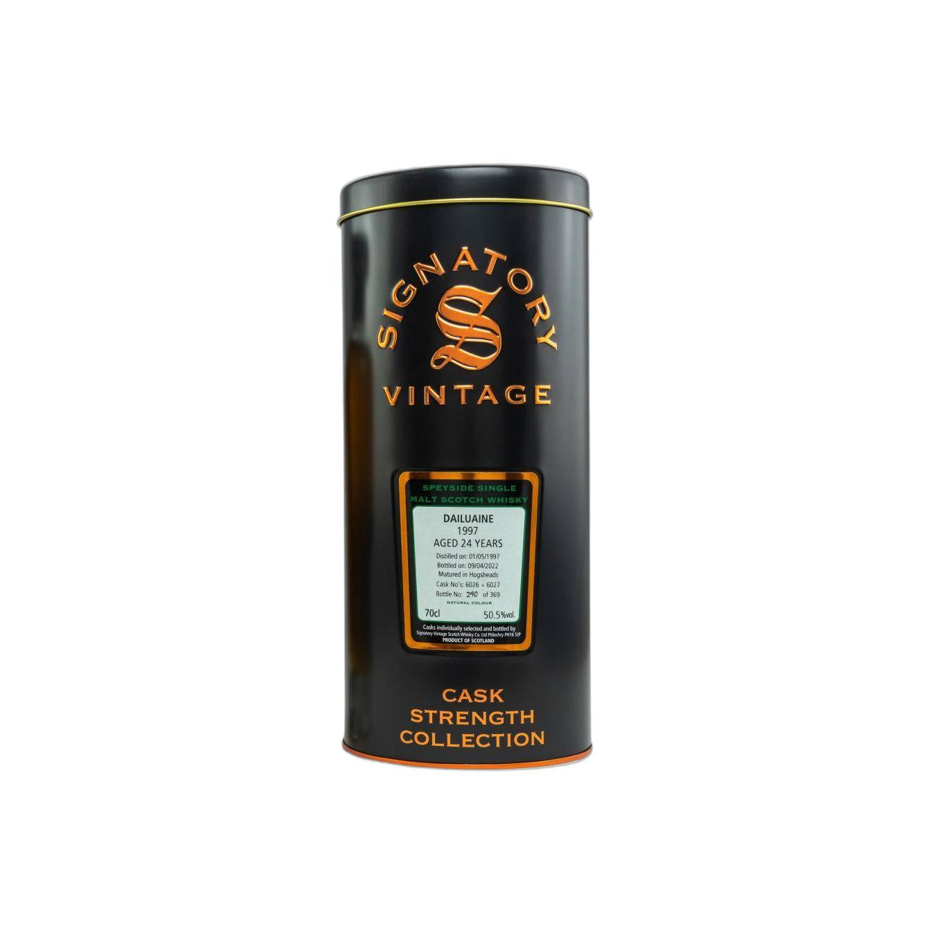 Dailuaine Cask Strength Collection 1997 24 Years Single Malt Whisky 2