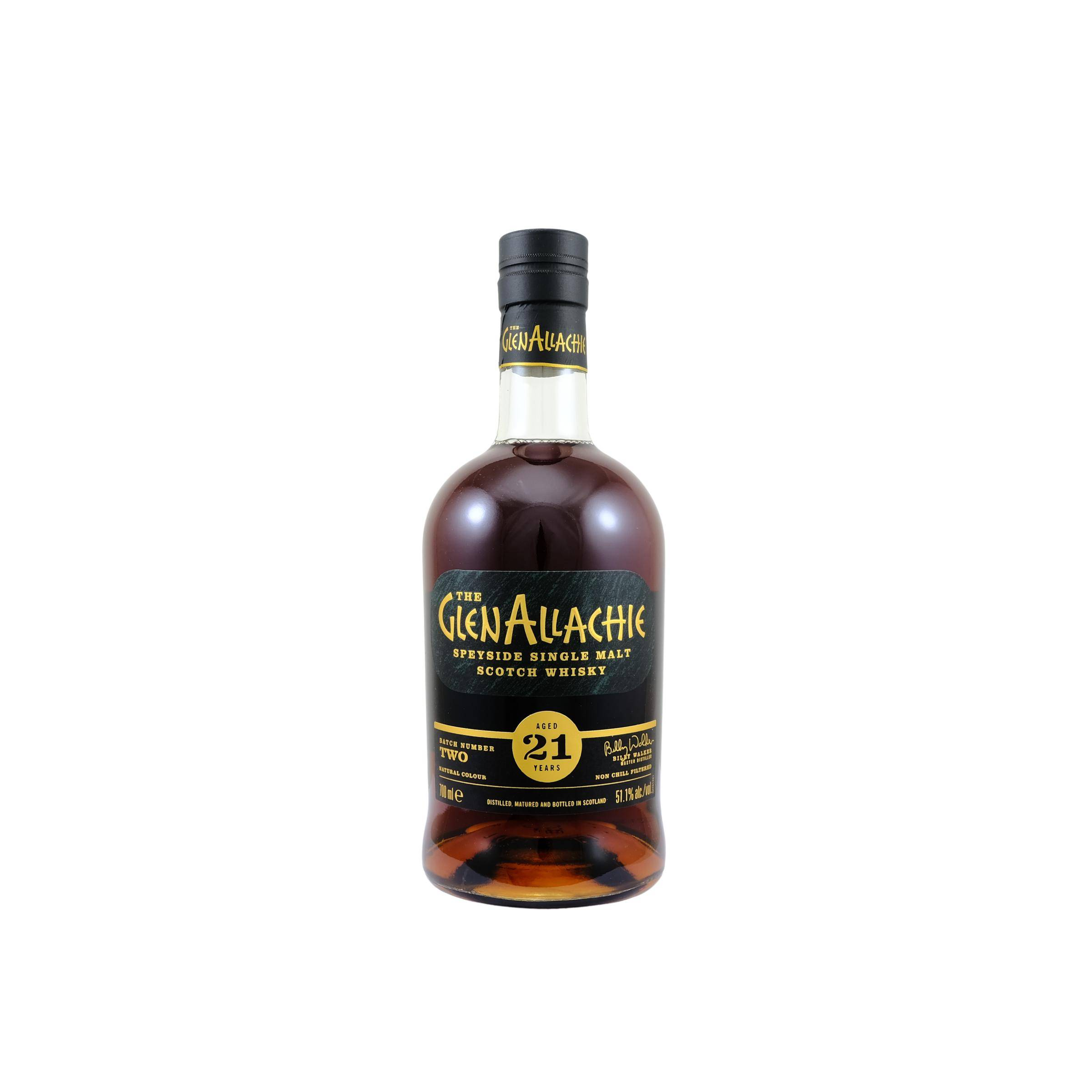 The GlenAllachie 21 Years Single Malt Whisky