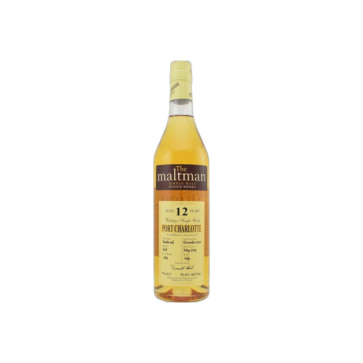 Bruichladdich 2001 12 Years Single Malt Whisky