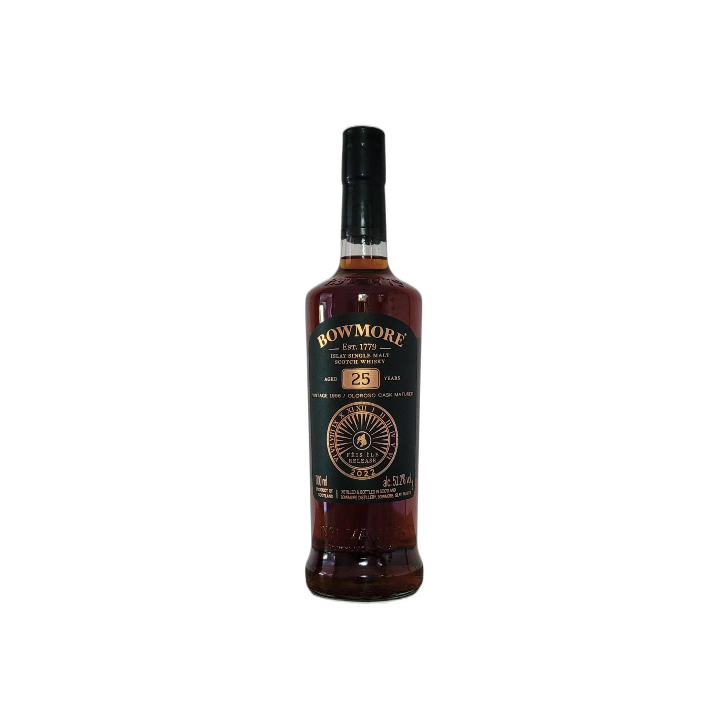 Bowmore 1996 25 Years Single Malt Whisky