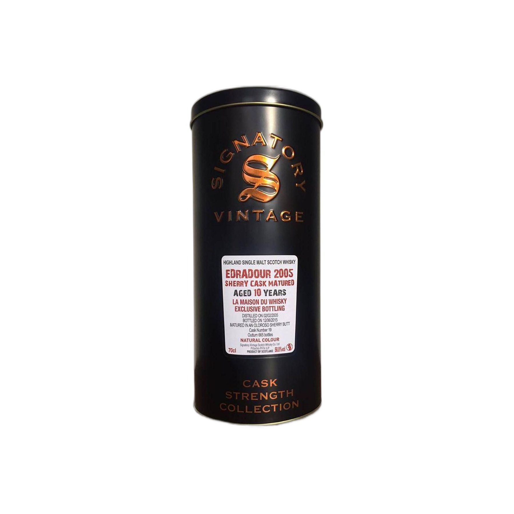 Edradour Cask Strength Collection 2005 10 Years Single Malt Whisky 3
