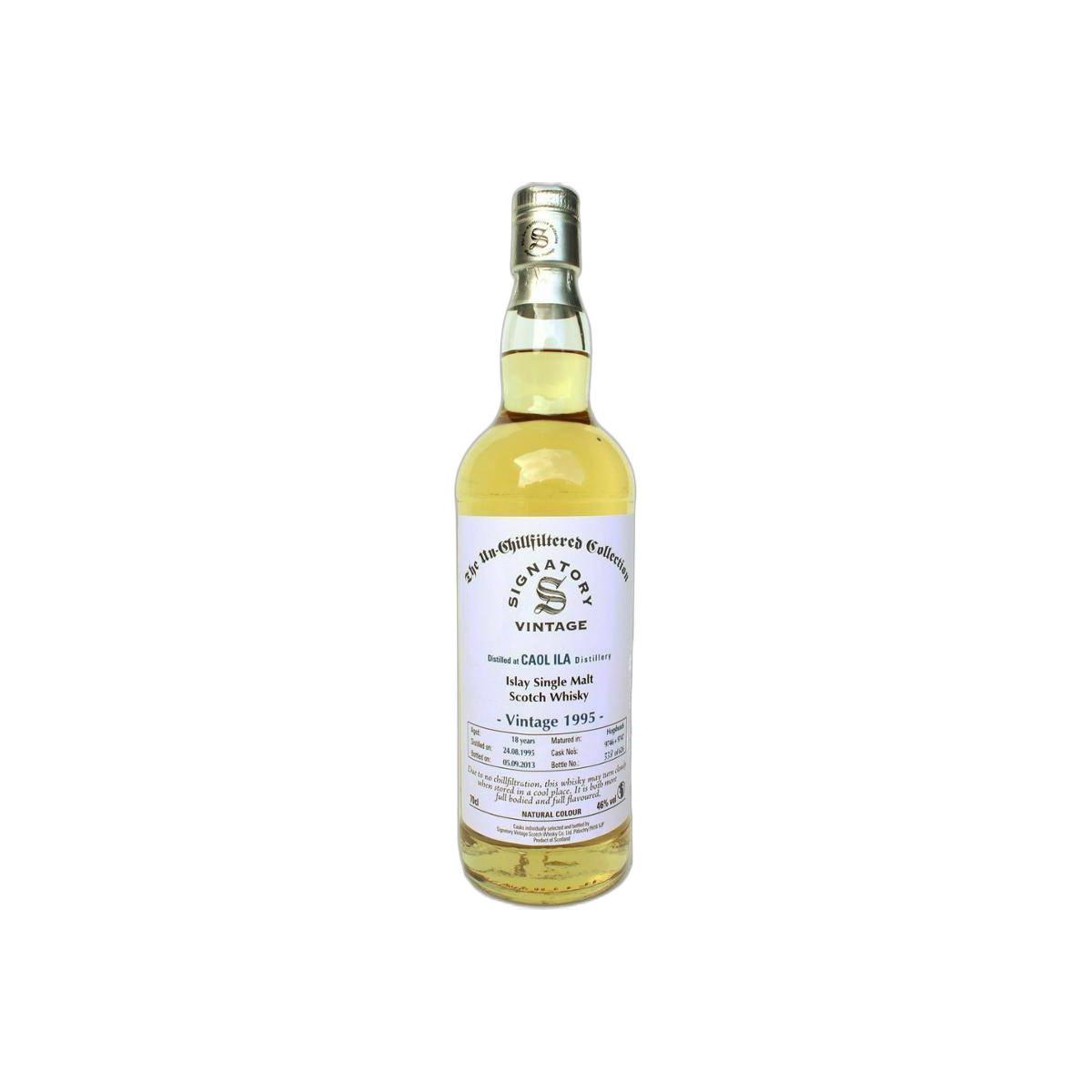Caol Ila The Un-Chillfiltered Collection 1995 18 Years Single Malt Whisky