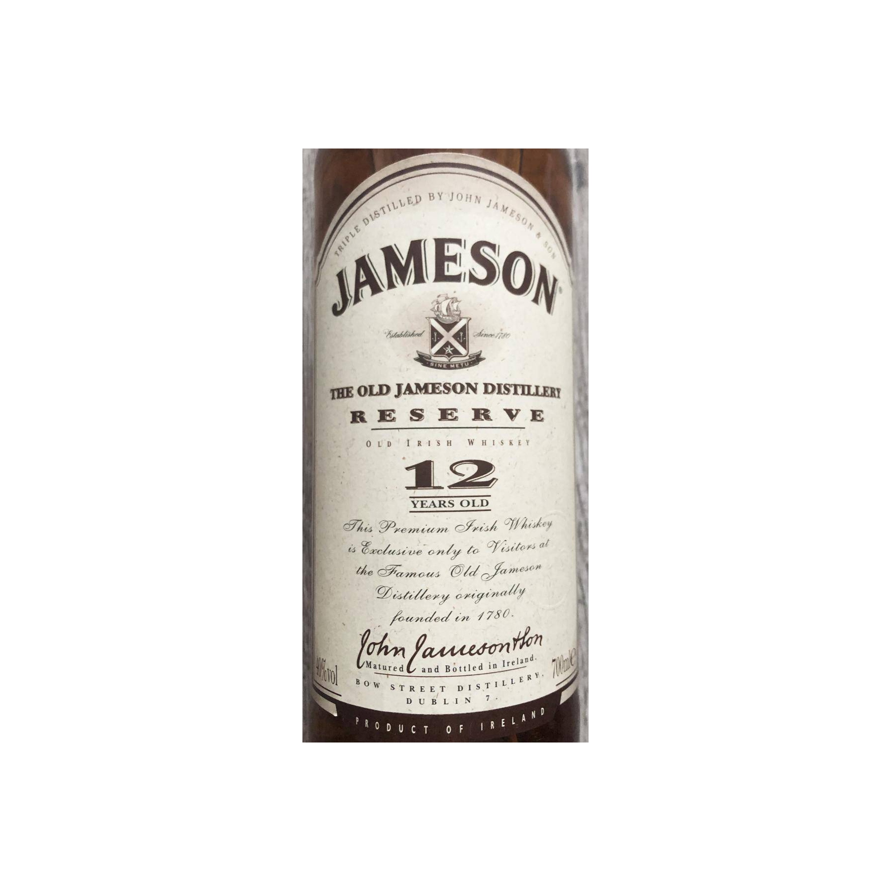 Jameson 12 Years Blended Whisky 2