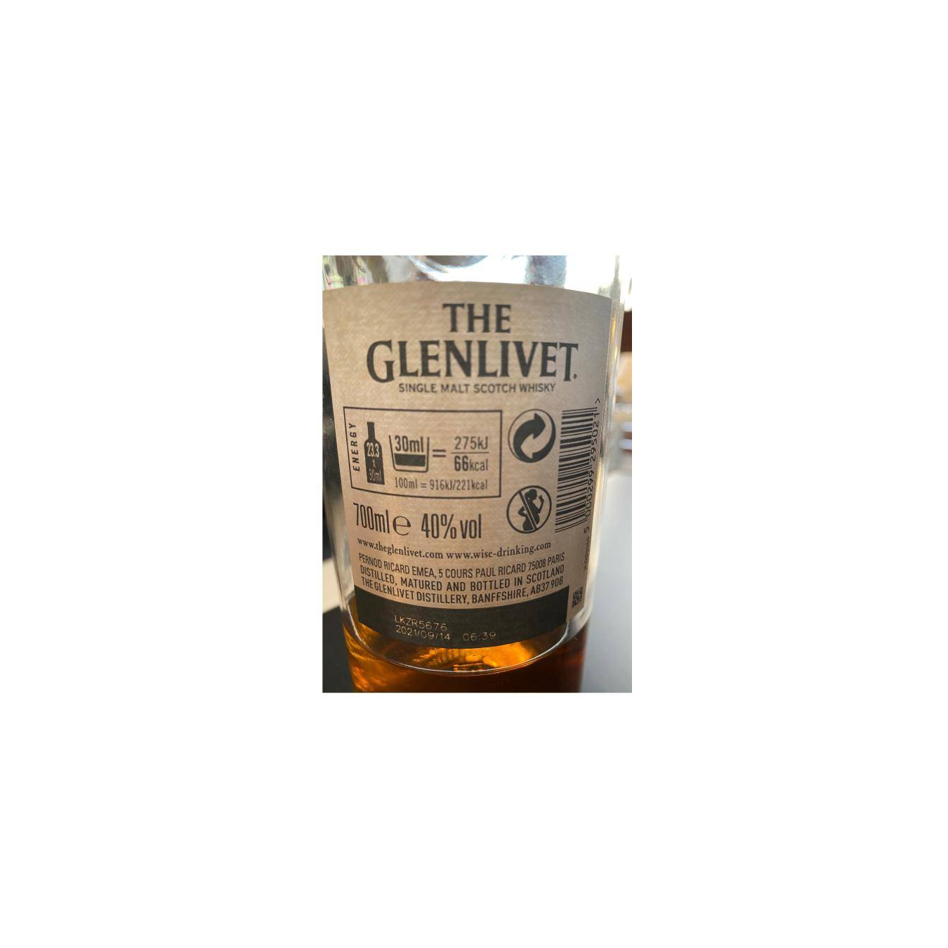 The Glenlivet 15 Years Single Malt Whisky 2