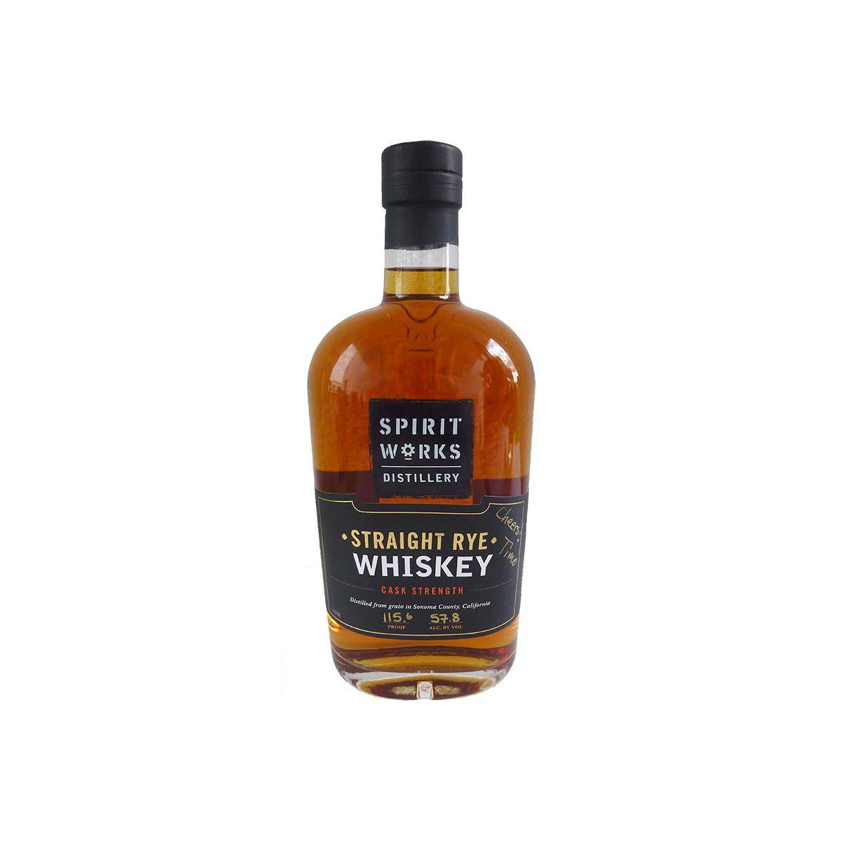 Spirit Works Straight Rye Whiskey