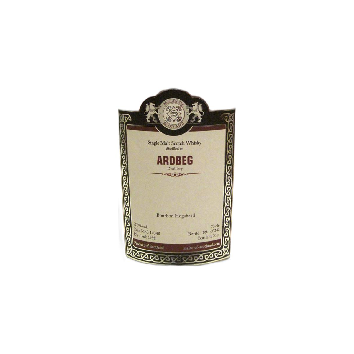 Ardbeg 1998 16 Years Single Malt Whisky 2
