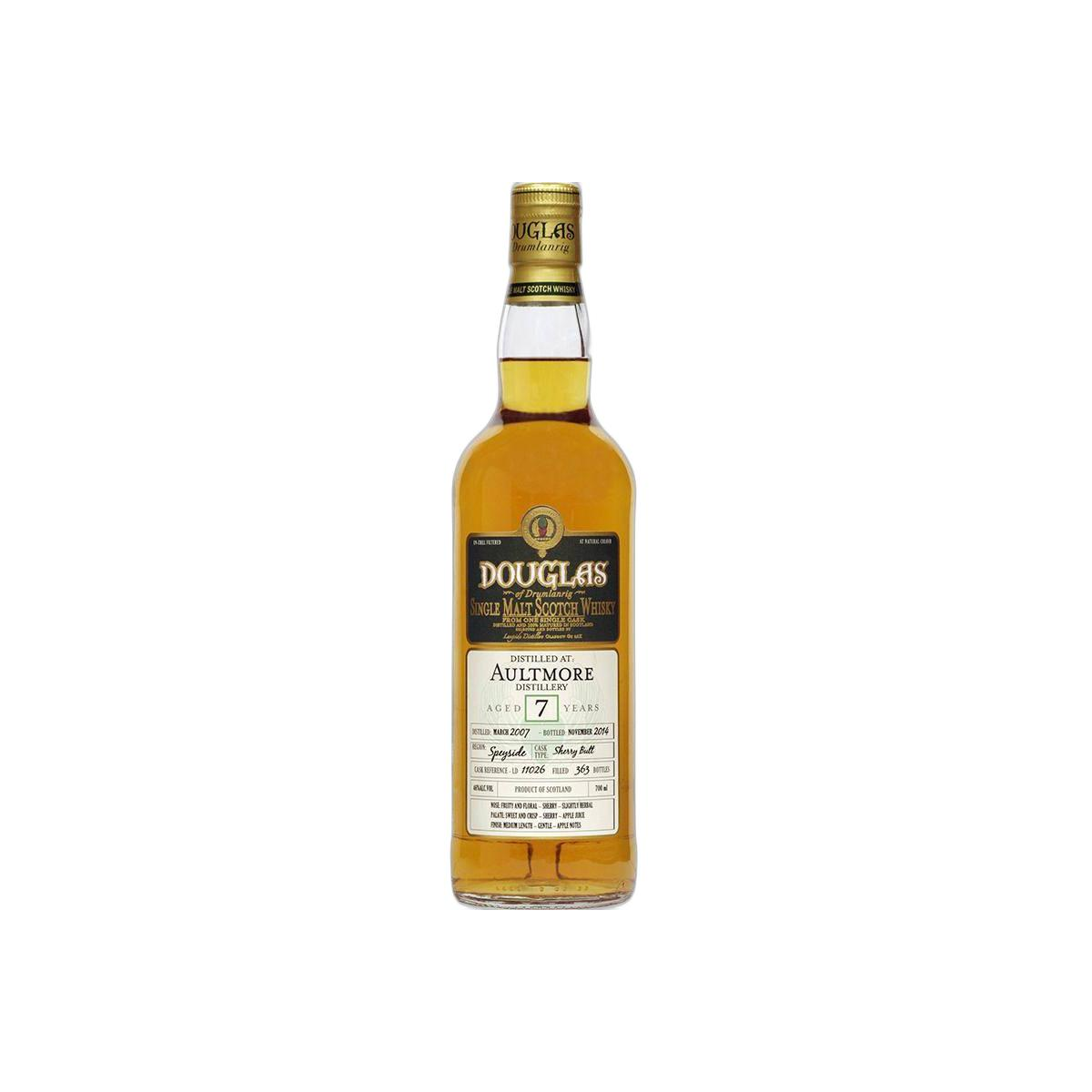 Aultmore 2007 7 Years Single Malt Whisky