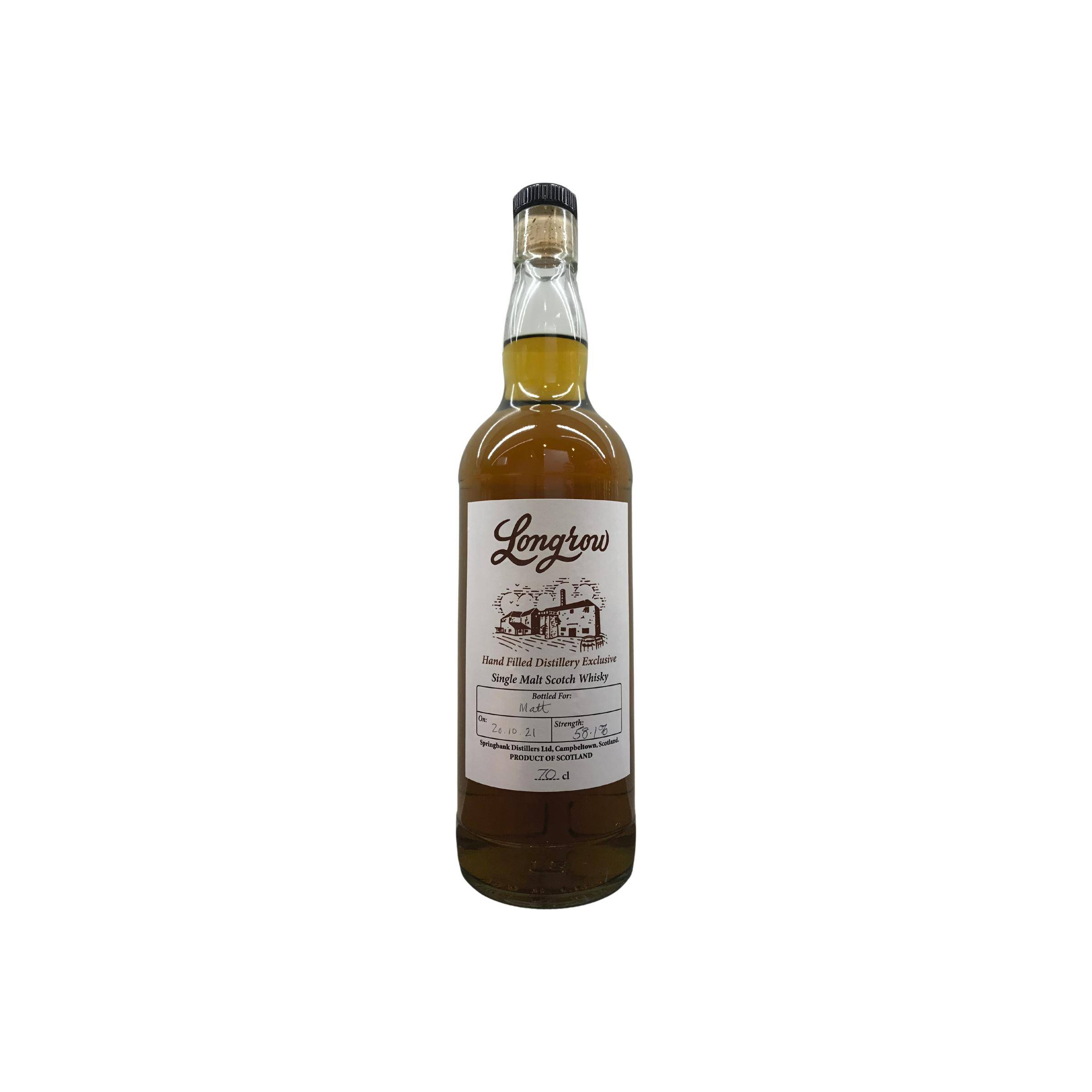 Longrow Single Malt Whisky