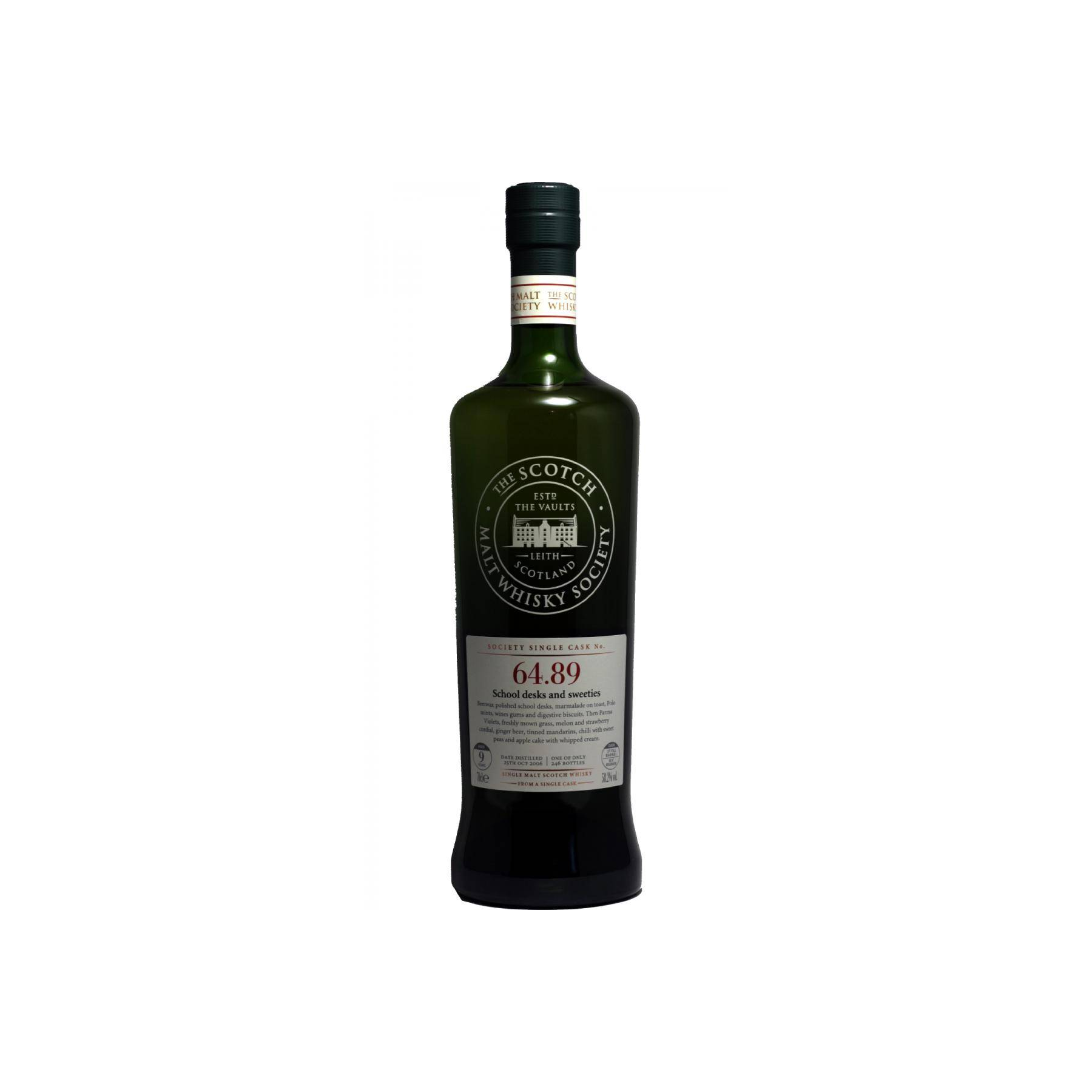 The Scotch Malt Whisky Society 2006 9 Years Single Malt Whisky