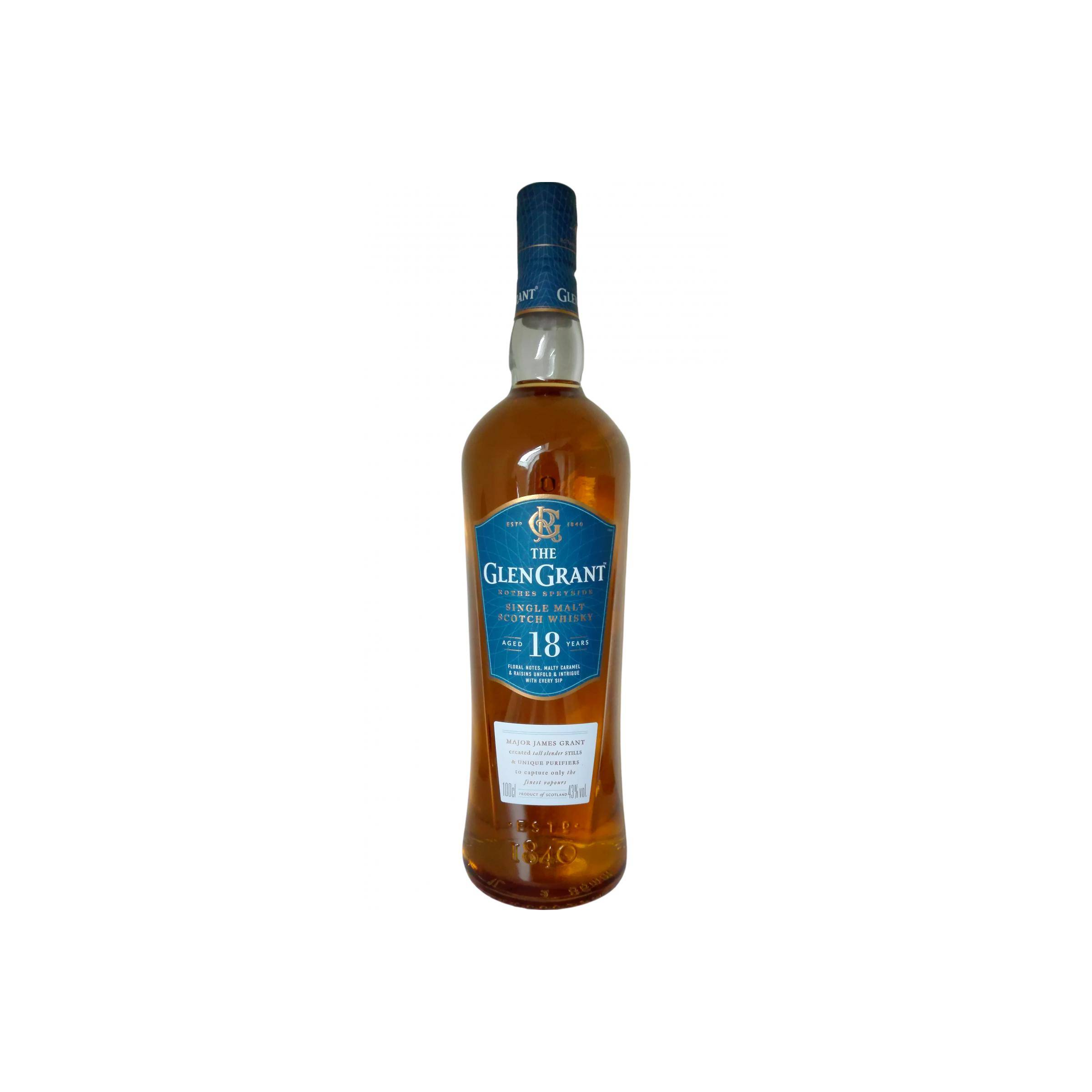 Glen Grant 18 Years Single Malt Whisky