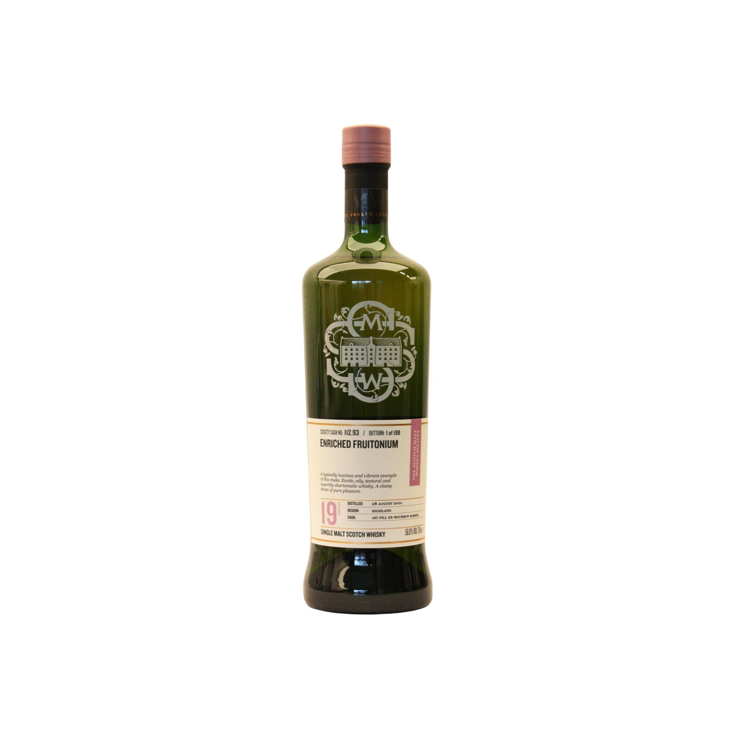 The Scotch Malt Whisky Society 2001 19 Years Single Malt Whisky