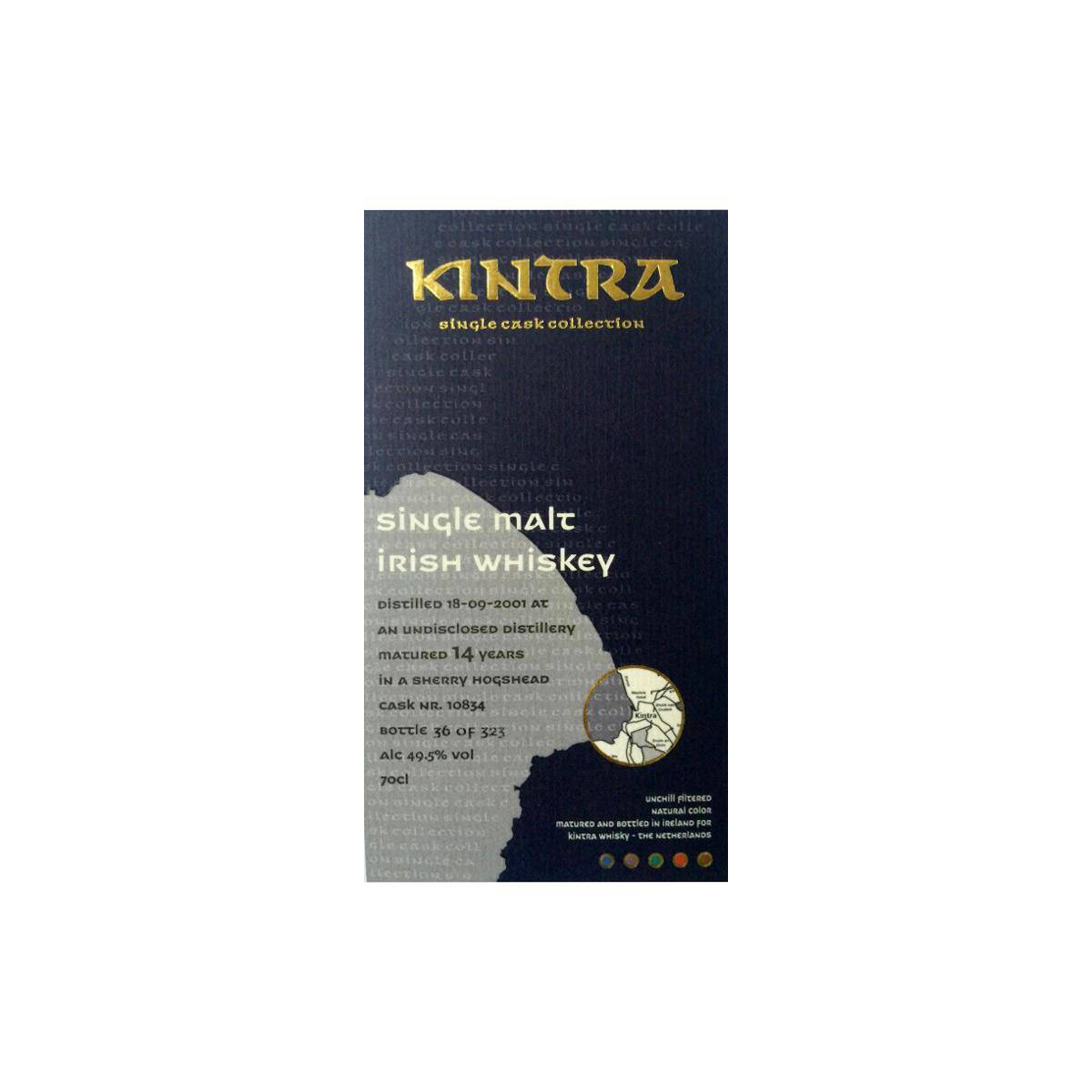 Single Malt Irish Whiskey 2001 KiW 2