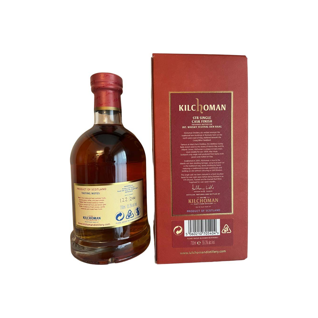 Kilchoman 2012 8 Years Single Malt Whisky 2