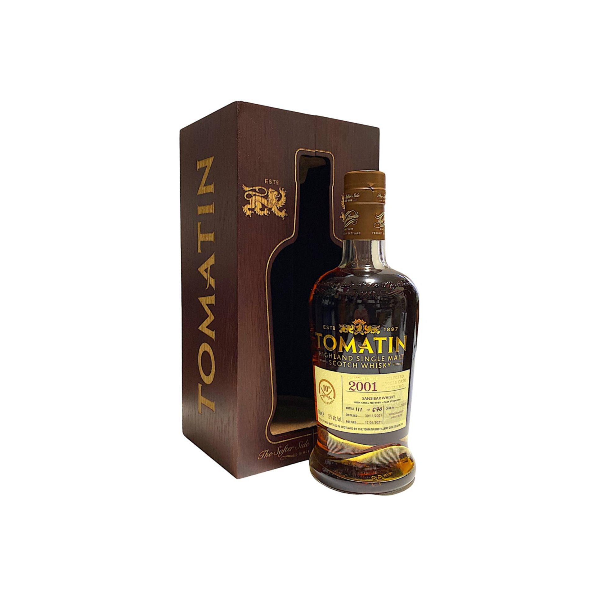 Tomatin 2001 19 Years Single Malt Whisky 3