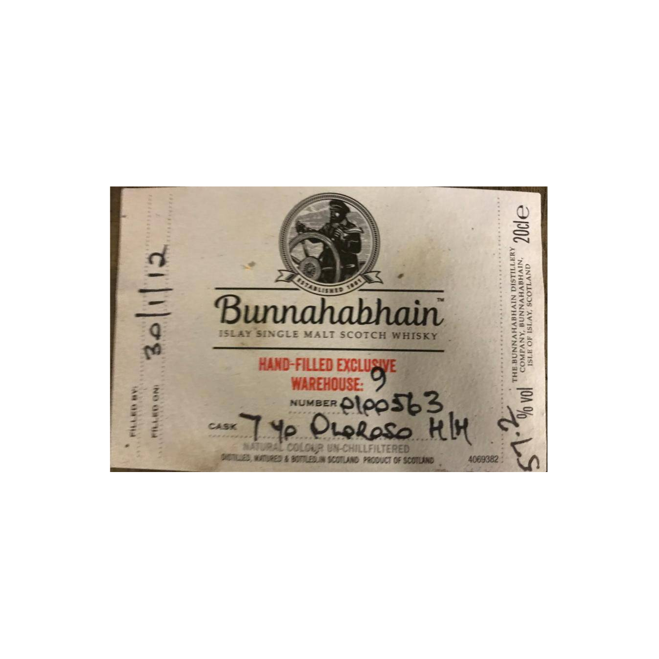 Bunnahabhain 2012 7 Years Single Malt Whisky 3