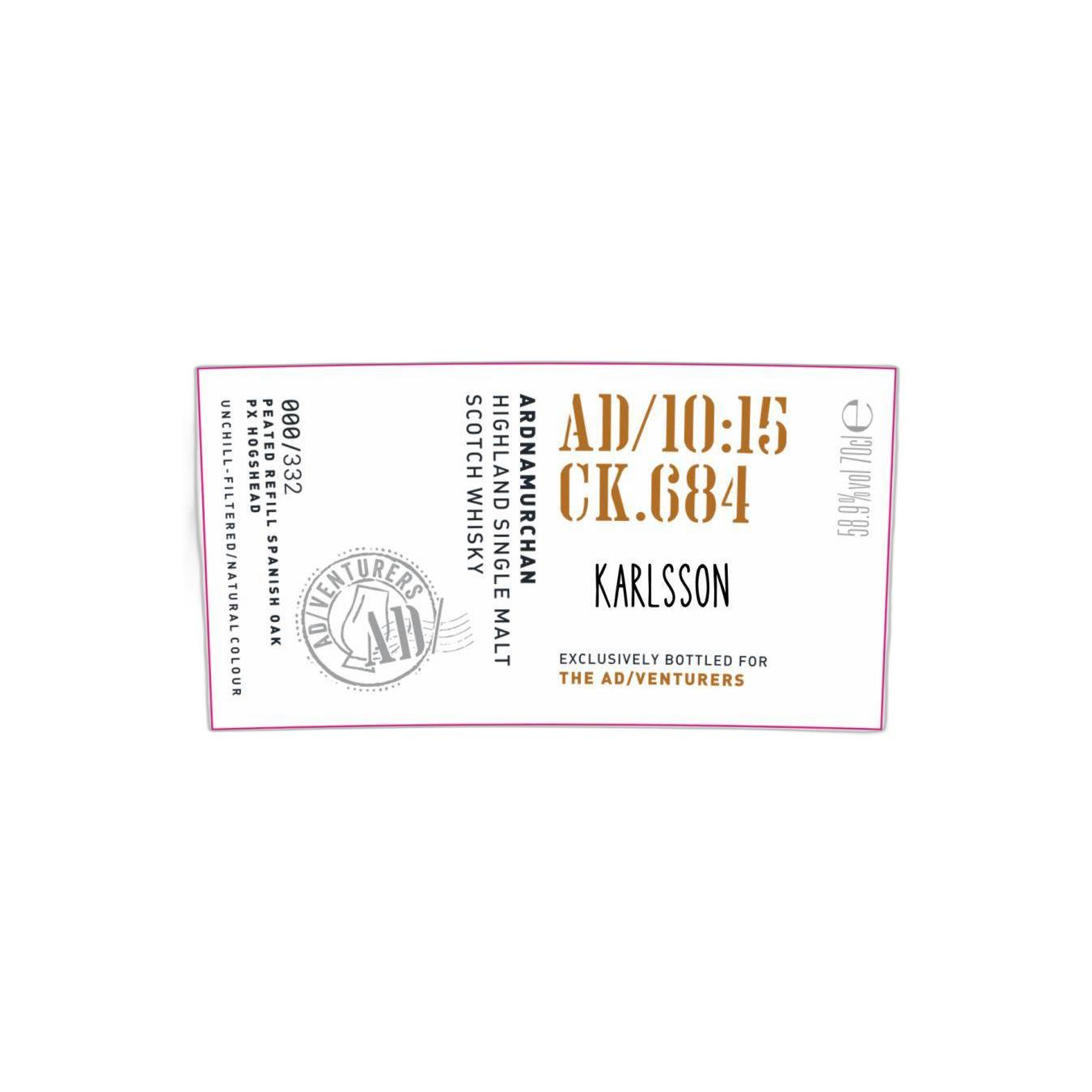 Ardnamurchan 2015 7 Years Single Malt Whisky 2