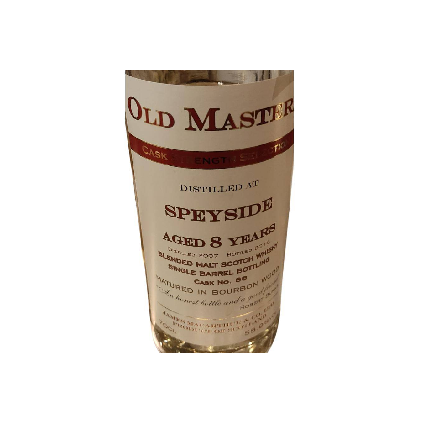 Speyside 2007 JM