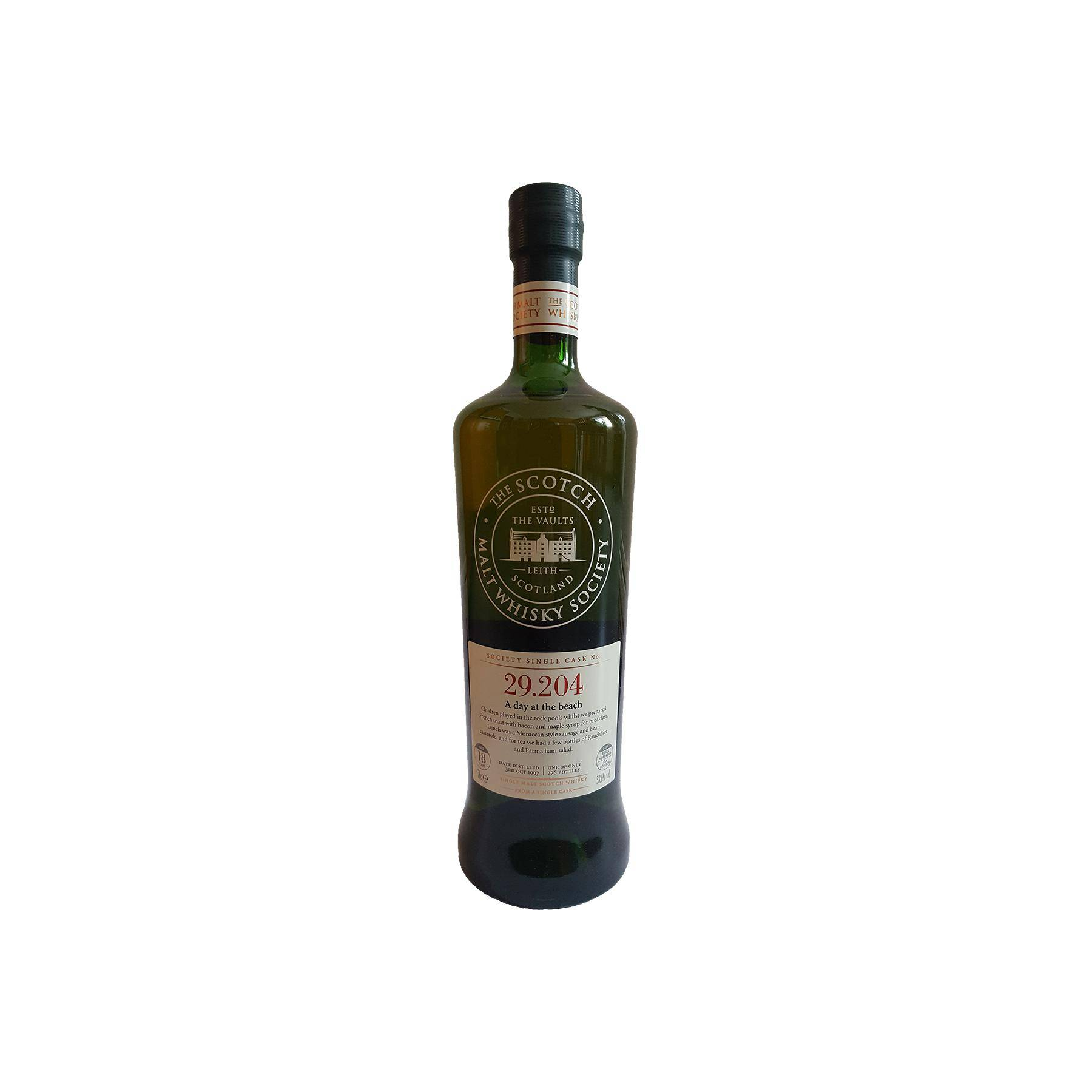 The Scotch Malt Whisky Society 1997 18 Years Single Malt Whisky