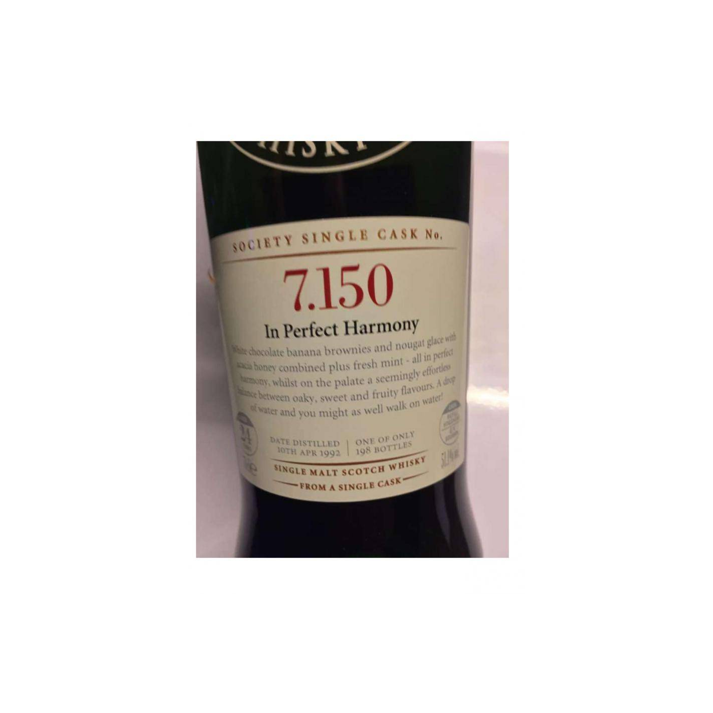 The Scotch Malt Whisky Society 1992 24 Years Single Malt Whisky 2