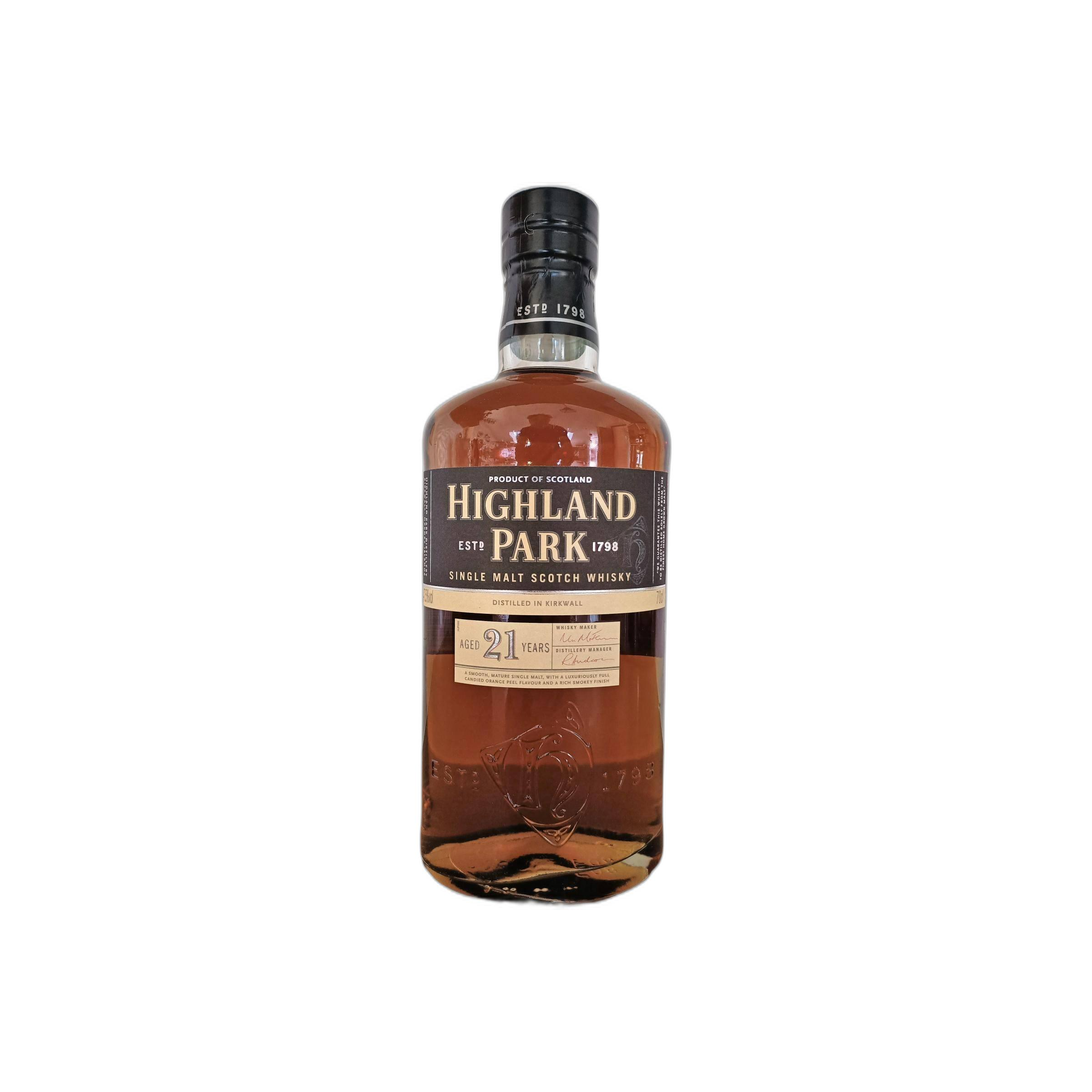 Highland Park 21 Years Single Malt Whisky