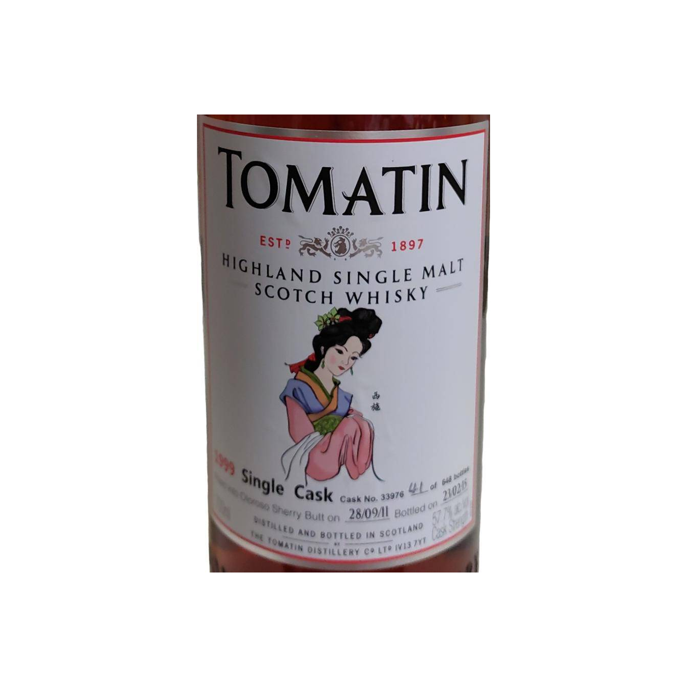 Tomatin 2011 3 Years Single Malt Whisky 2