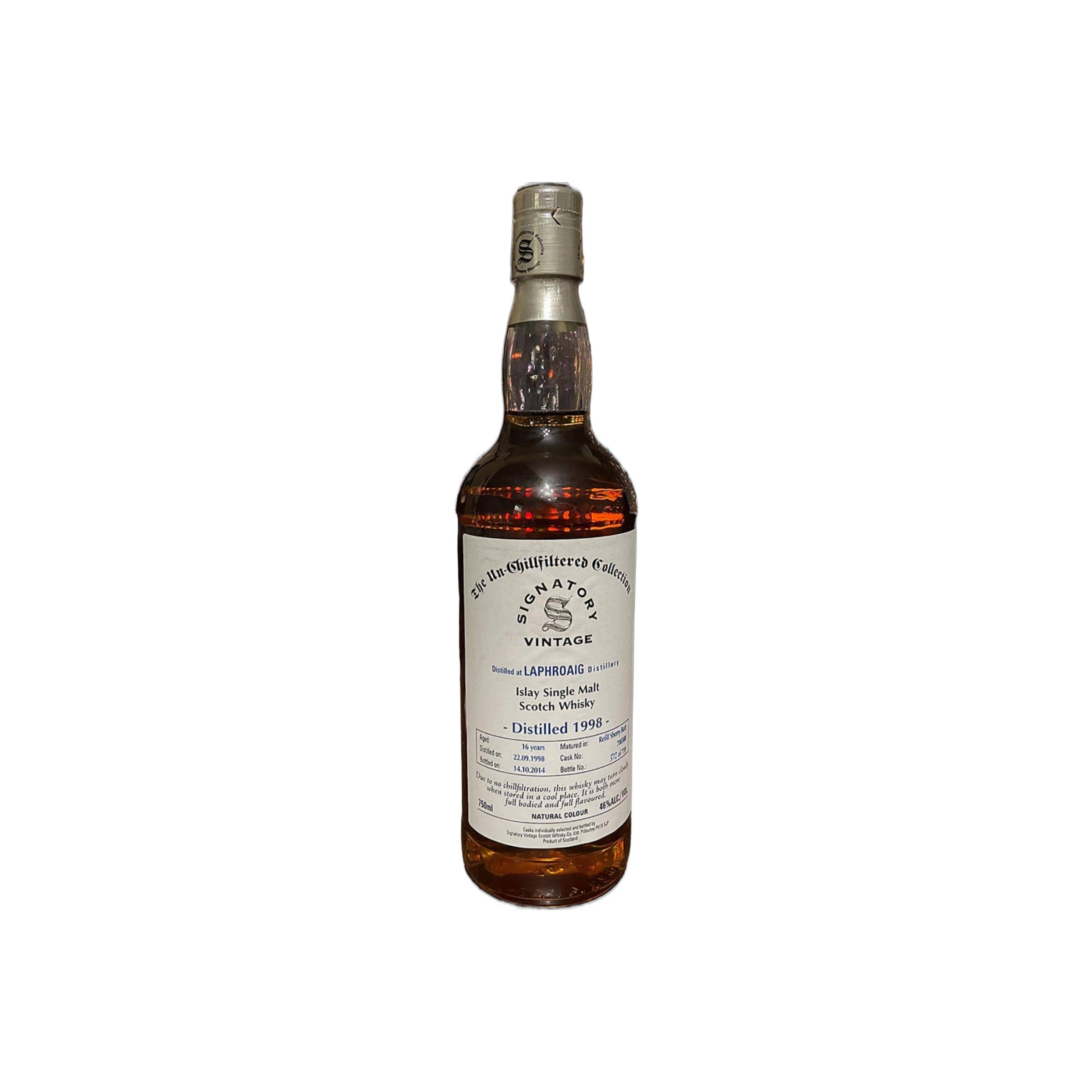 Laphroaig The Un-Chillfiltered Collection 1998 16 Years Single Malt Whisky