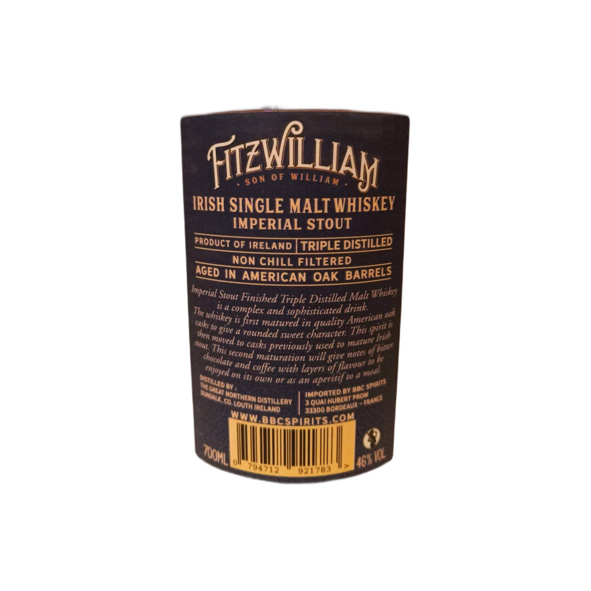 Fitzwilliam Irish Single Malt Whiskey 2