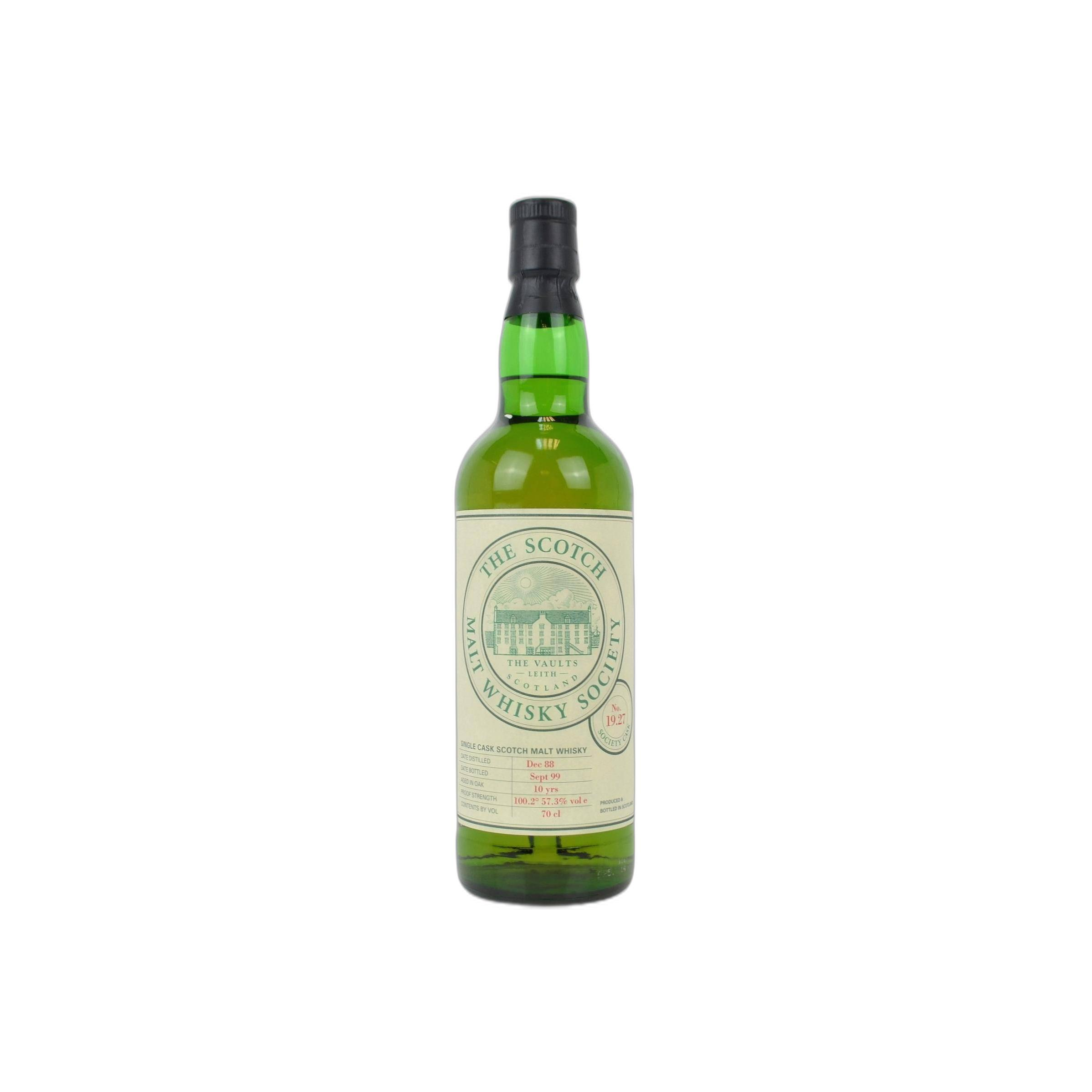The Scotch Malt Whisky Society 1988 10 Years Single Malt Whisky