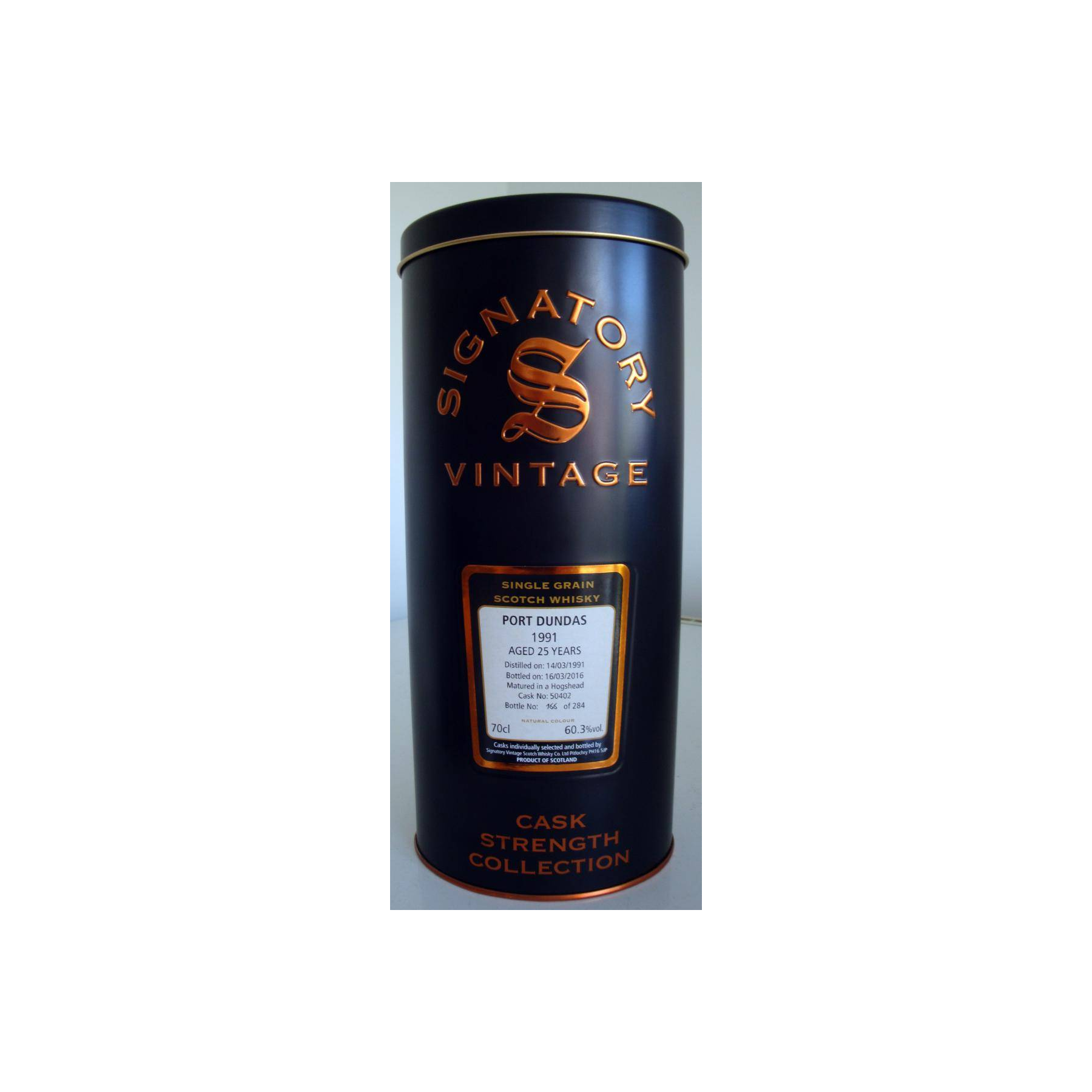 Port Dundas Cask Strength Collection 1991 25 Years Single Grain Whisky 3