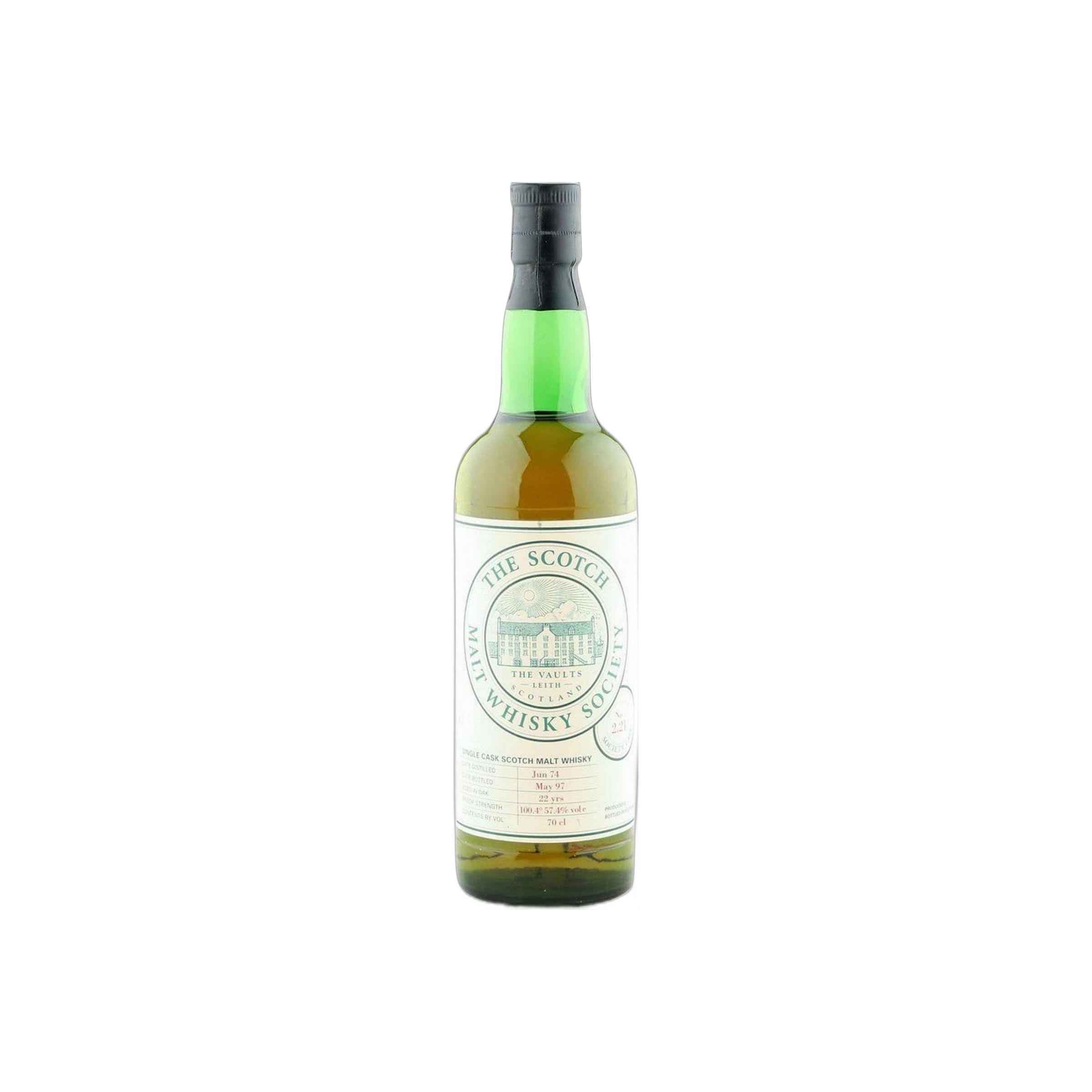 The Scotch Malt Whisky Society 1974 22 Years Single Malt Whisky
