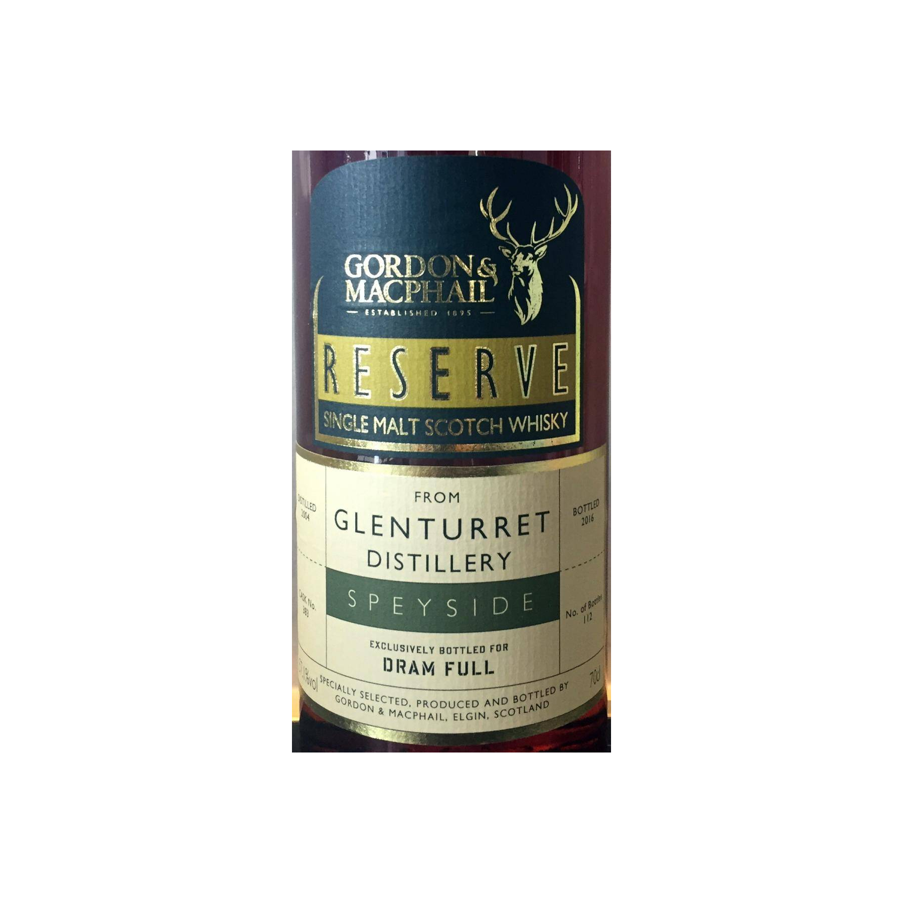The Glenturret Reserve 2004 12 Years Single Malt Whisky