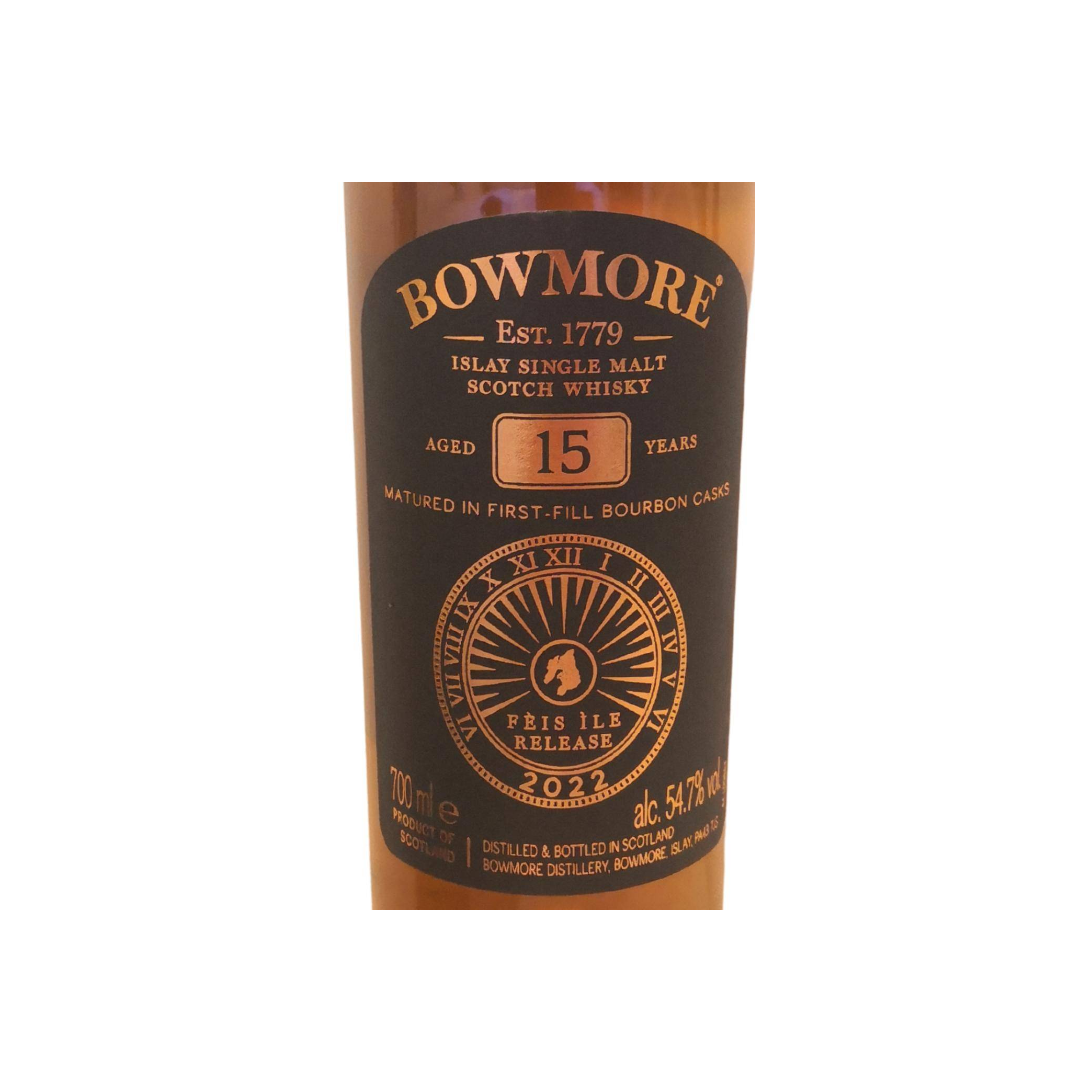 Bowmore 15 Years Single Malt Whisky 2