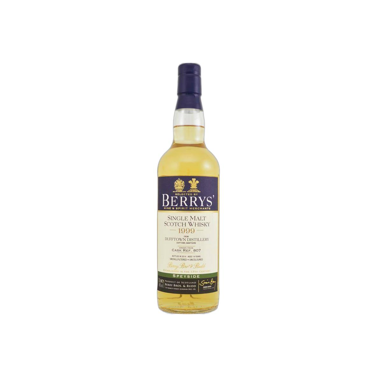 Dufftown 1999 14 Years Single Malt Whisky