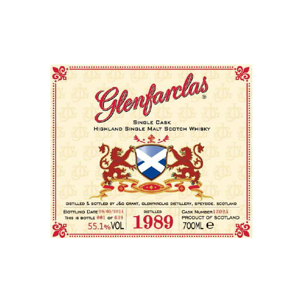 Glenfarclas 1989 24 Years Single Malt Whisky