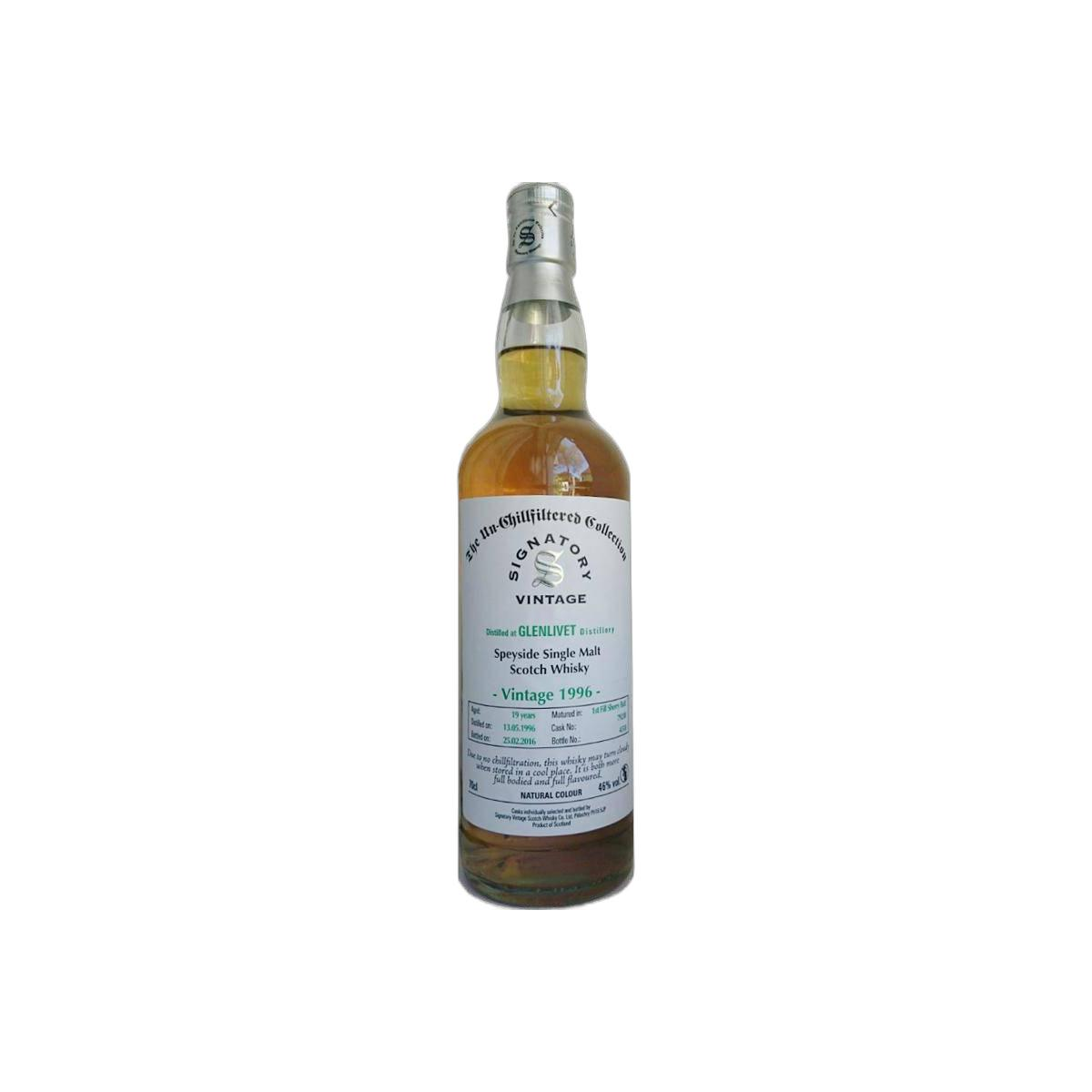 The Glenlivet The Un-Chillfiltered Collection 1996 19 Years Single Malt Whisky 2
