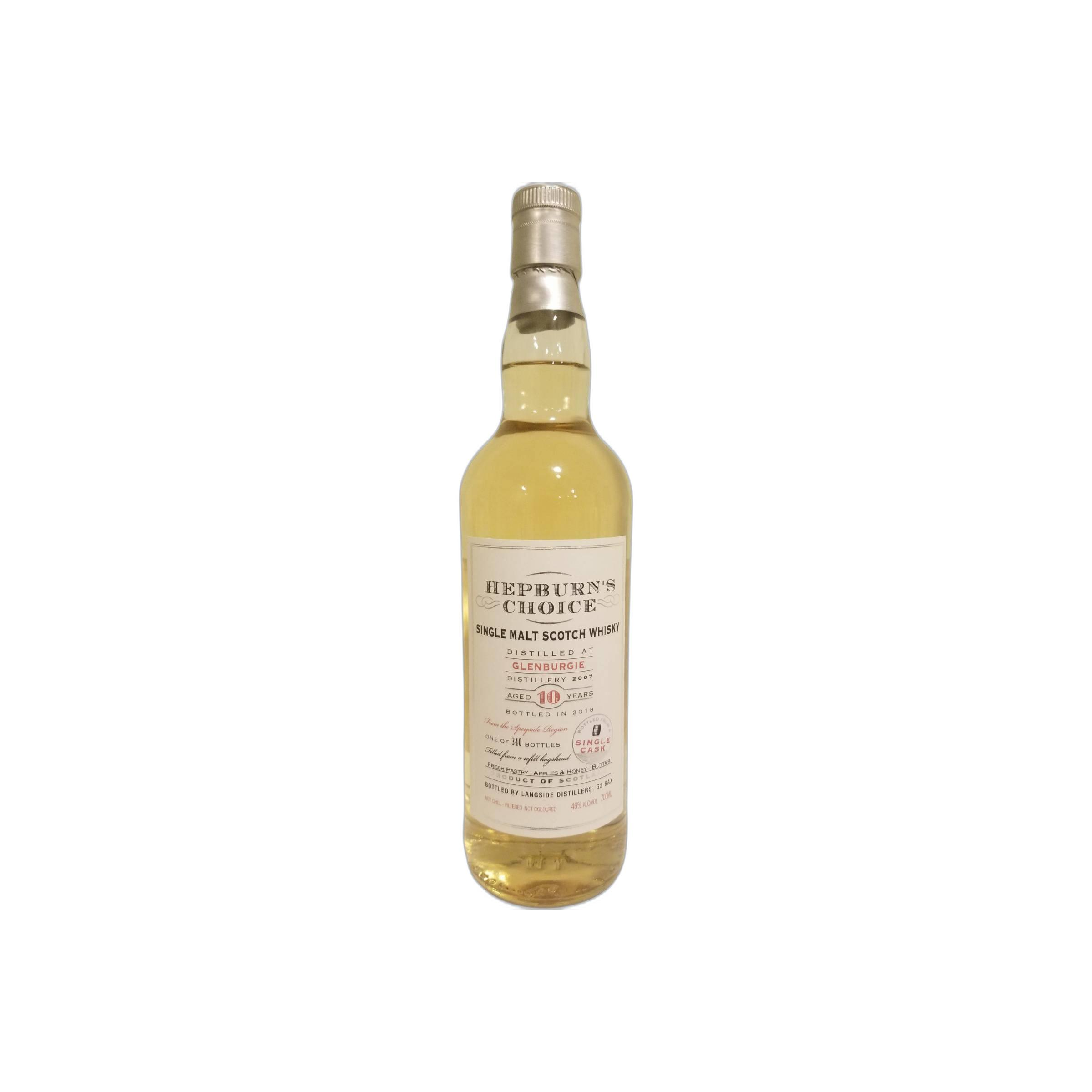 Glenburgie 2007 10 Years Single Malt Whisky