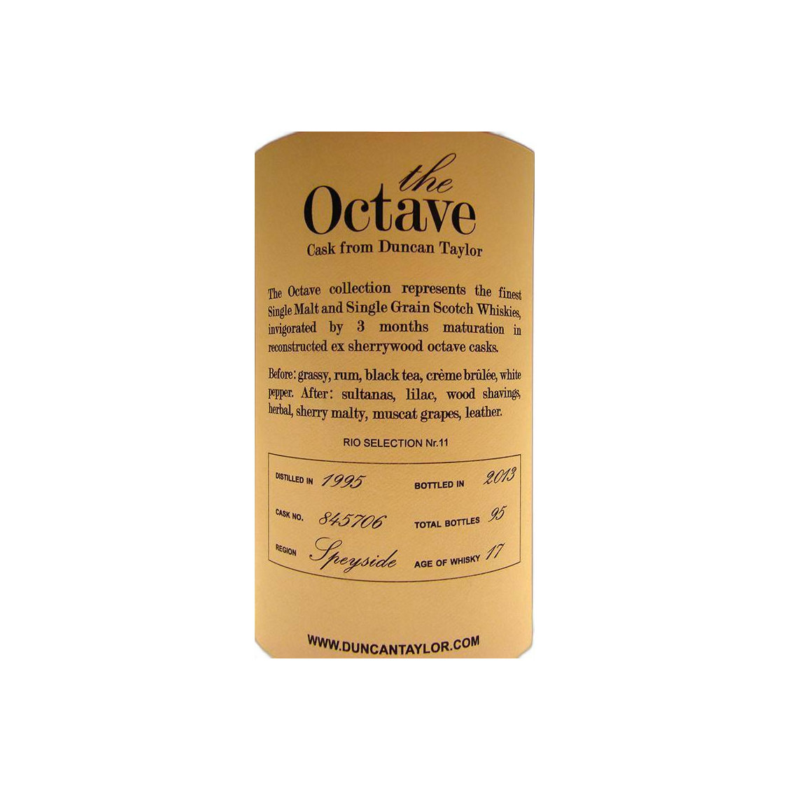 Glen Elgin The Octave 1995 17 Years Single Malt Whisky 2