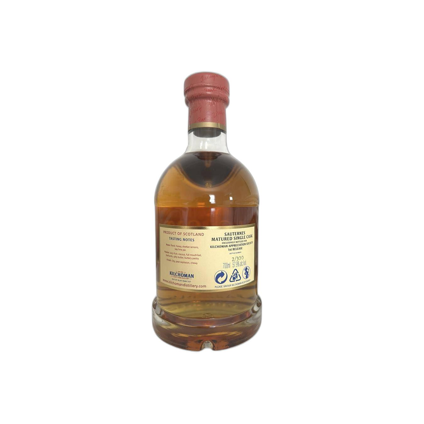 Kilchoman 2015 6 Years Single Malt Whisky 2