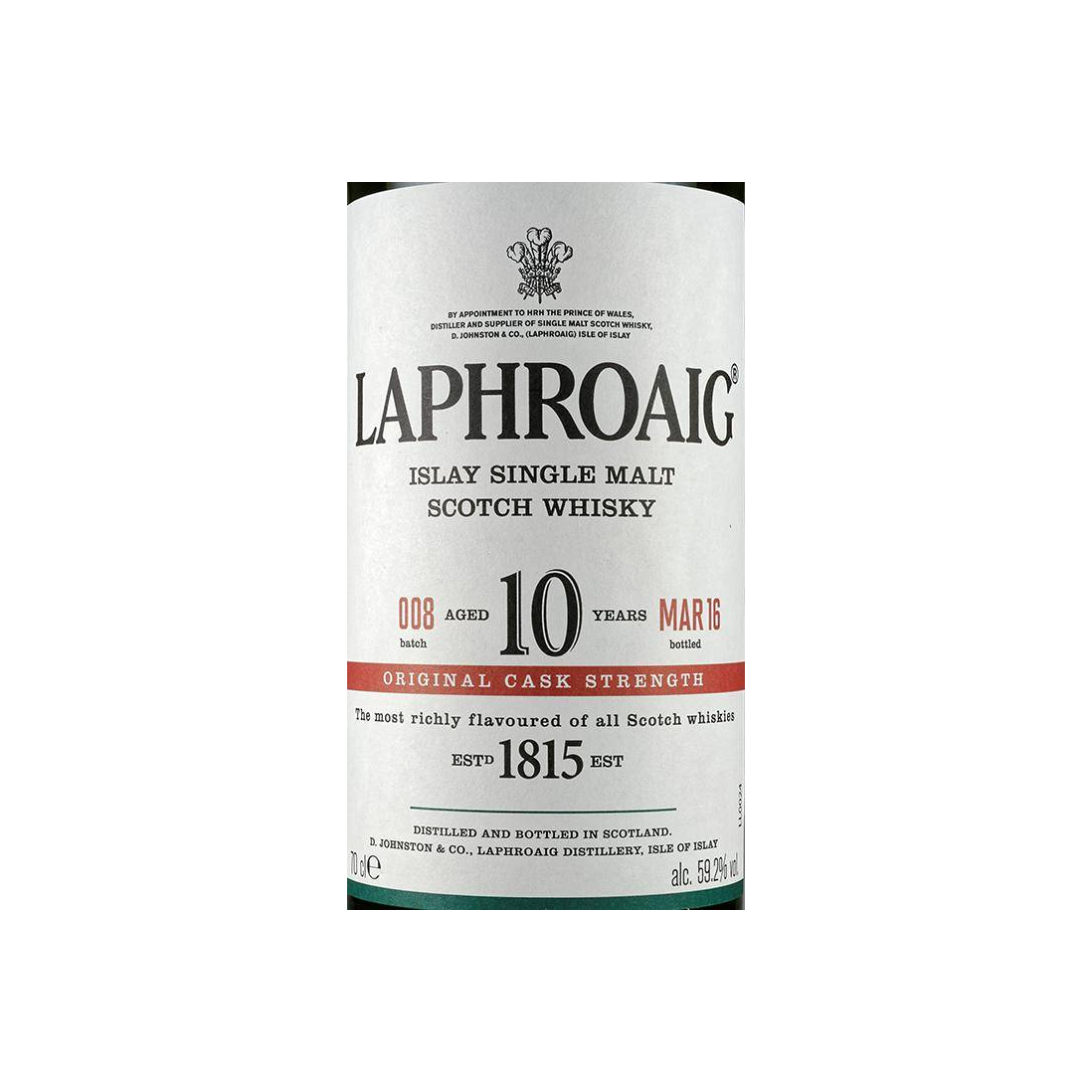 Laphroaig 10 Years Single Malt Whisky 3
