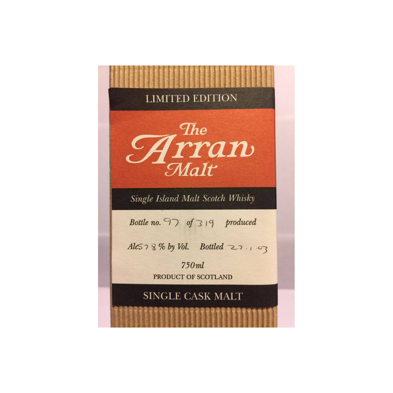 Arran 1997 5 Years Single Malt Whisky 3