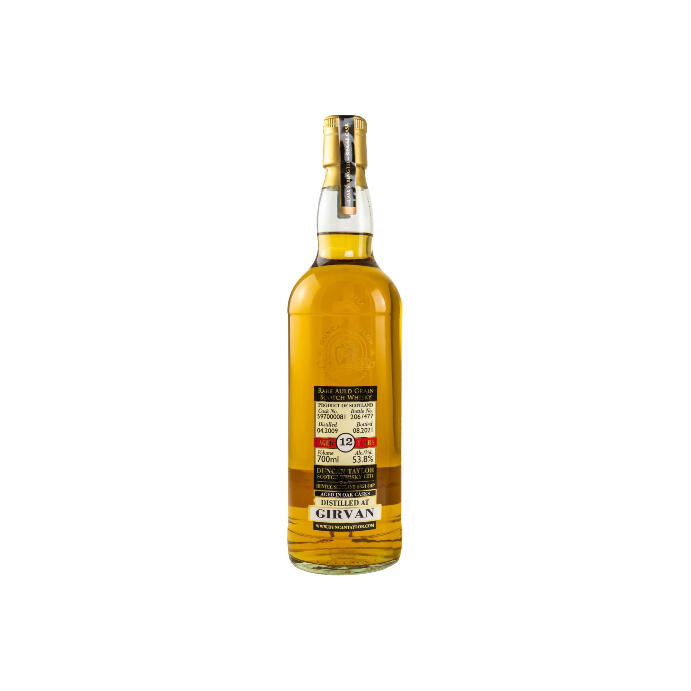 Girvan 2009 12 Years Single Grain Whisky