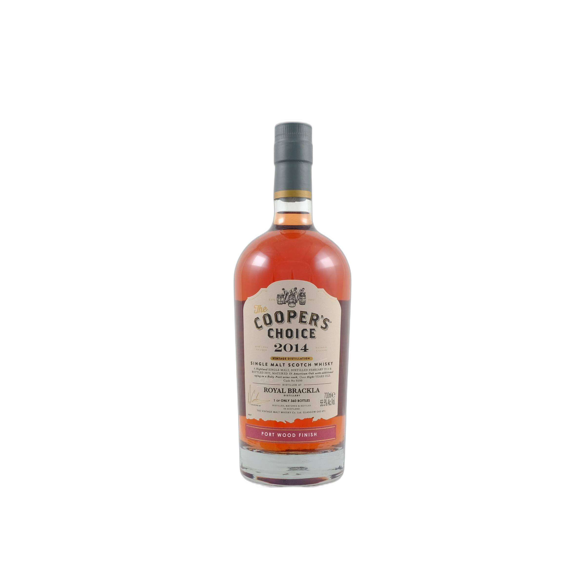 Royal Brackla The Cooper's Choice 2014 8 Years Single Malt Whisky