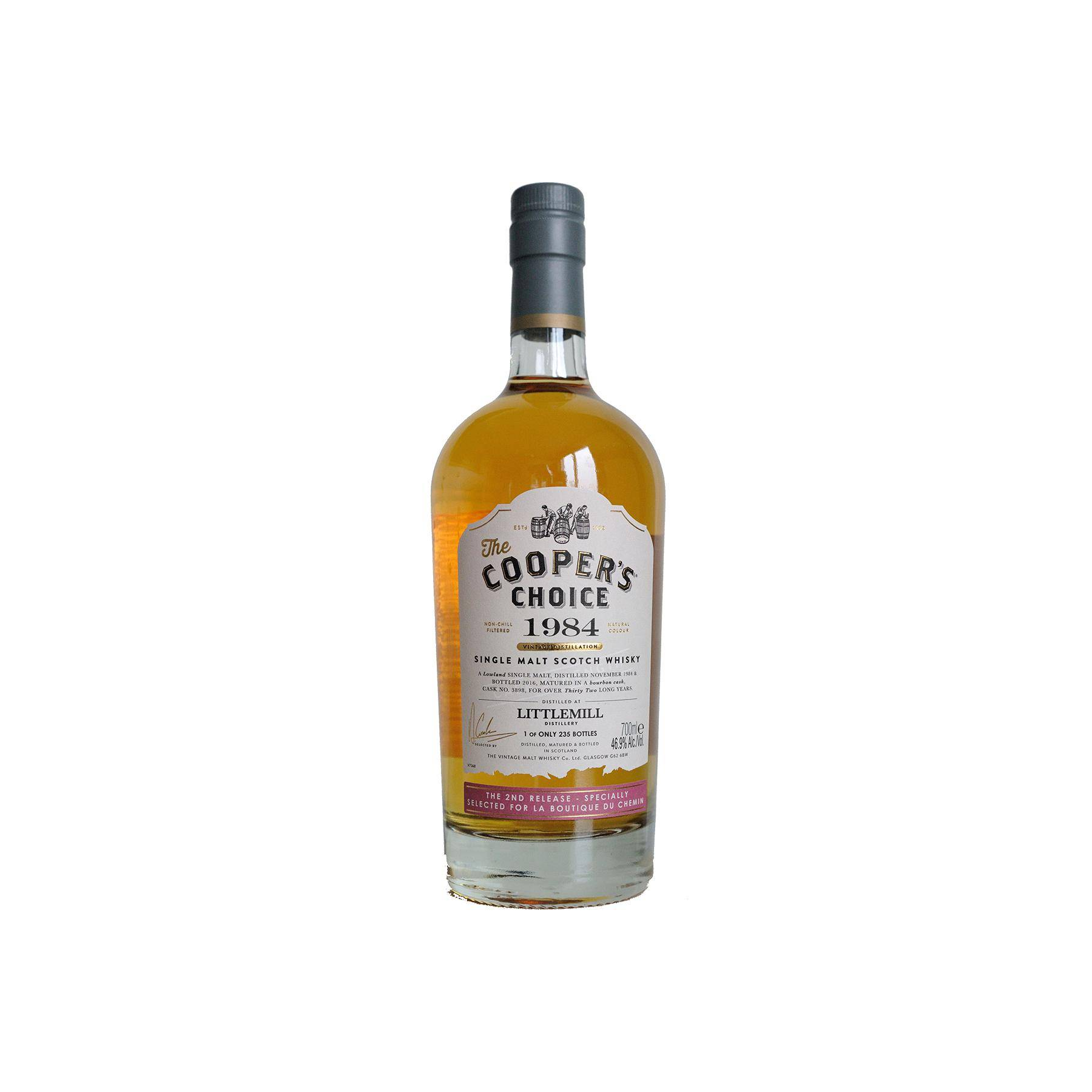 Littlemill The Cooper's Choice 1984 32 Years Single Malt Whisky